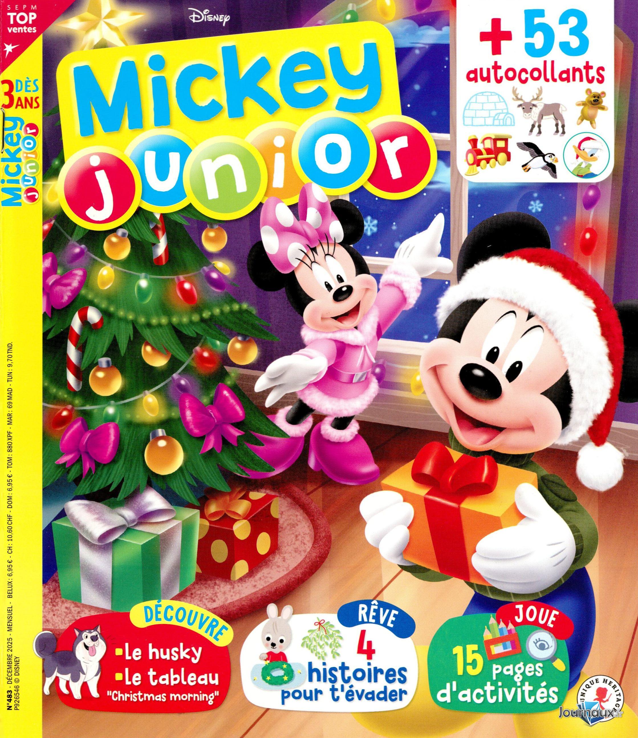 Mickey Junior + Cadeau n° 483 2025-11-19