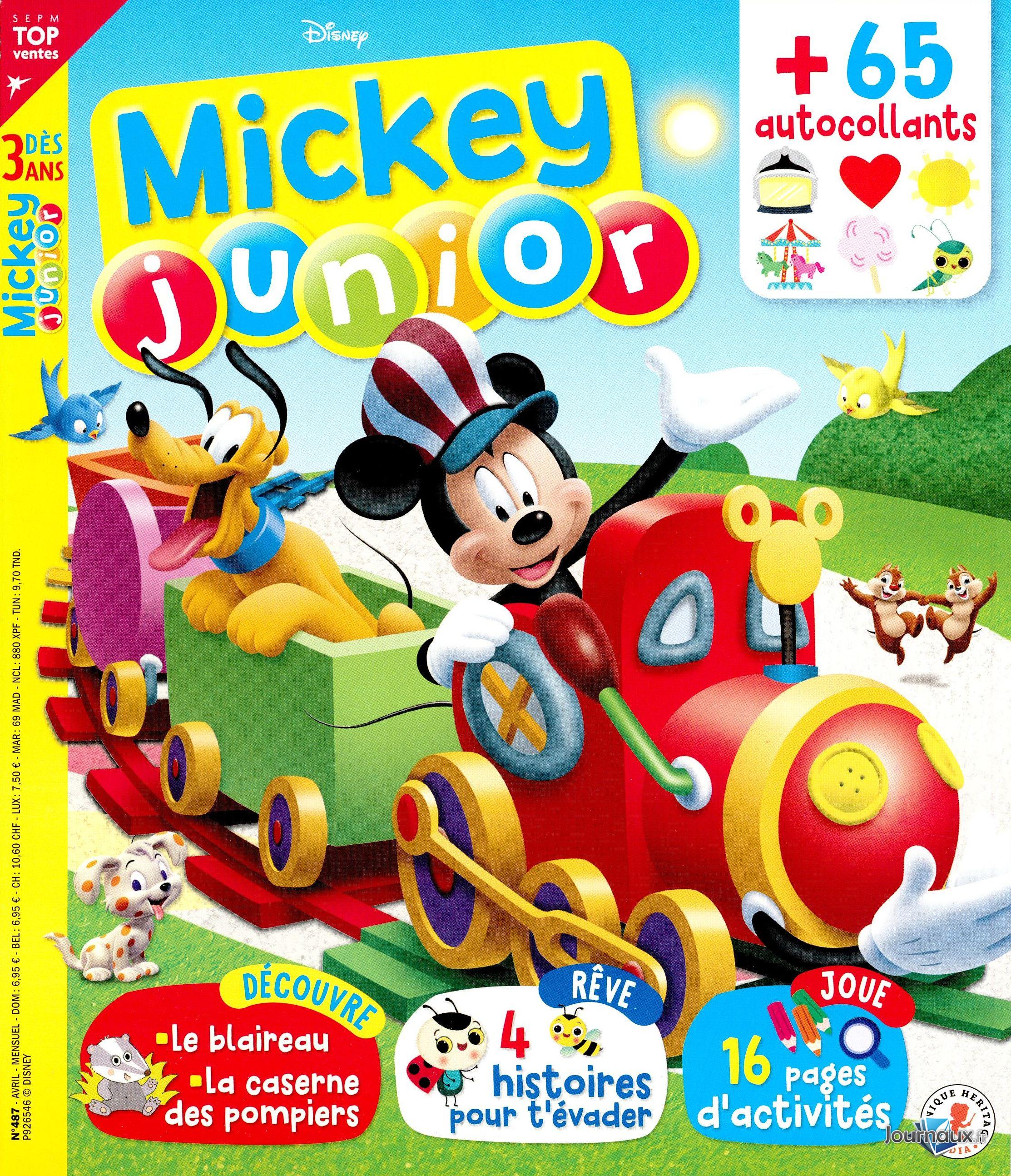 Mickey Junior + Cadeau n° 487 2026-03-26