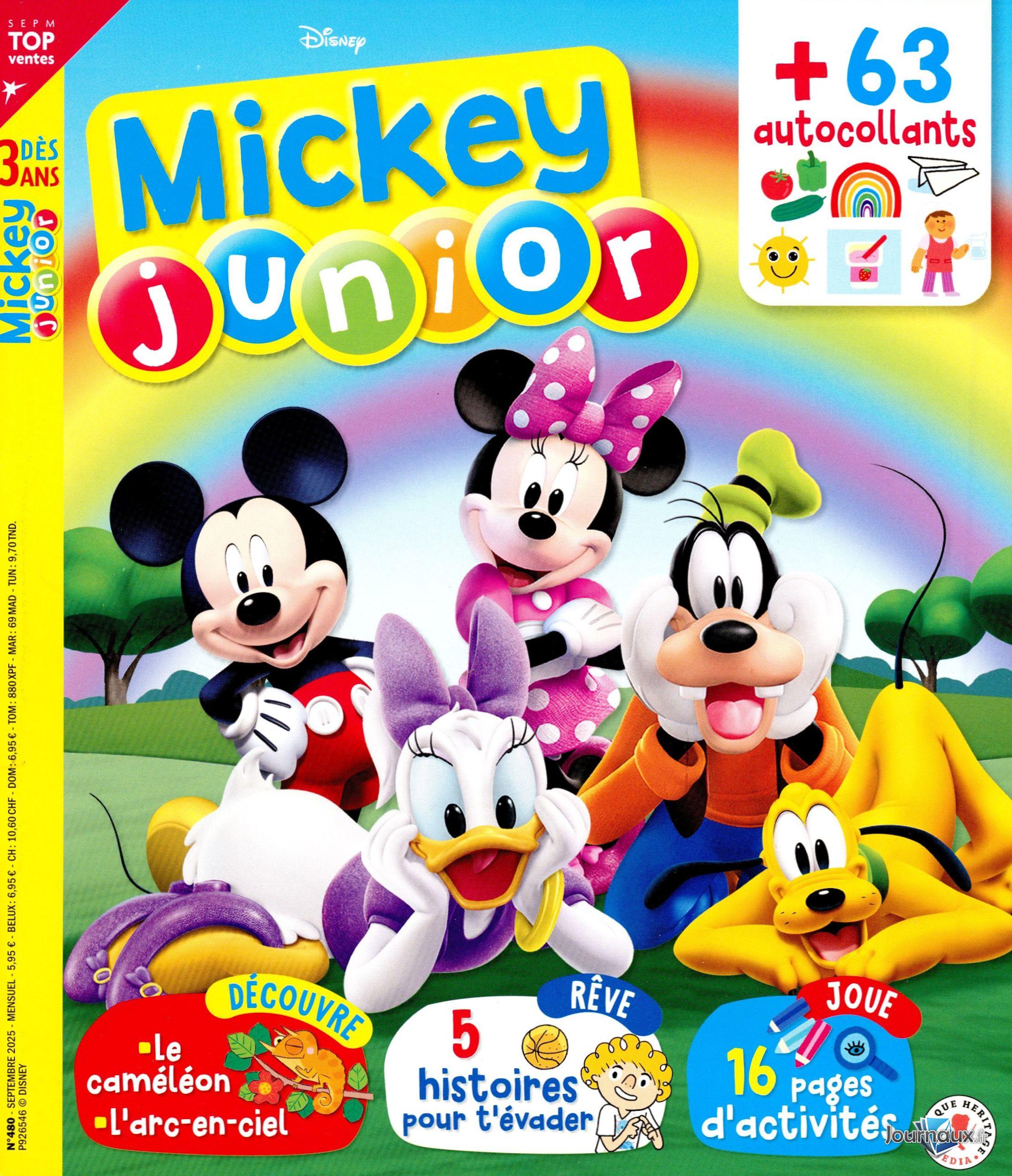 Mickey Junior  n° 480 2025-08-27