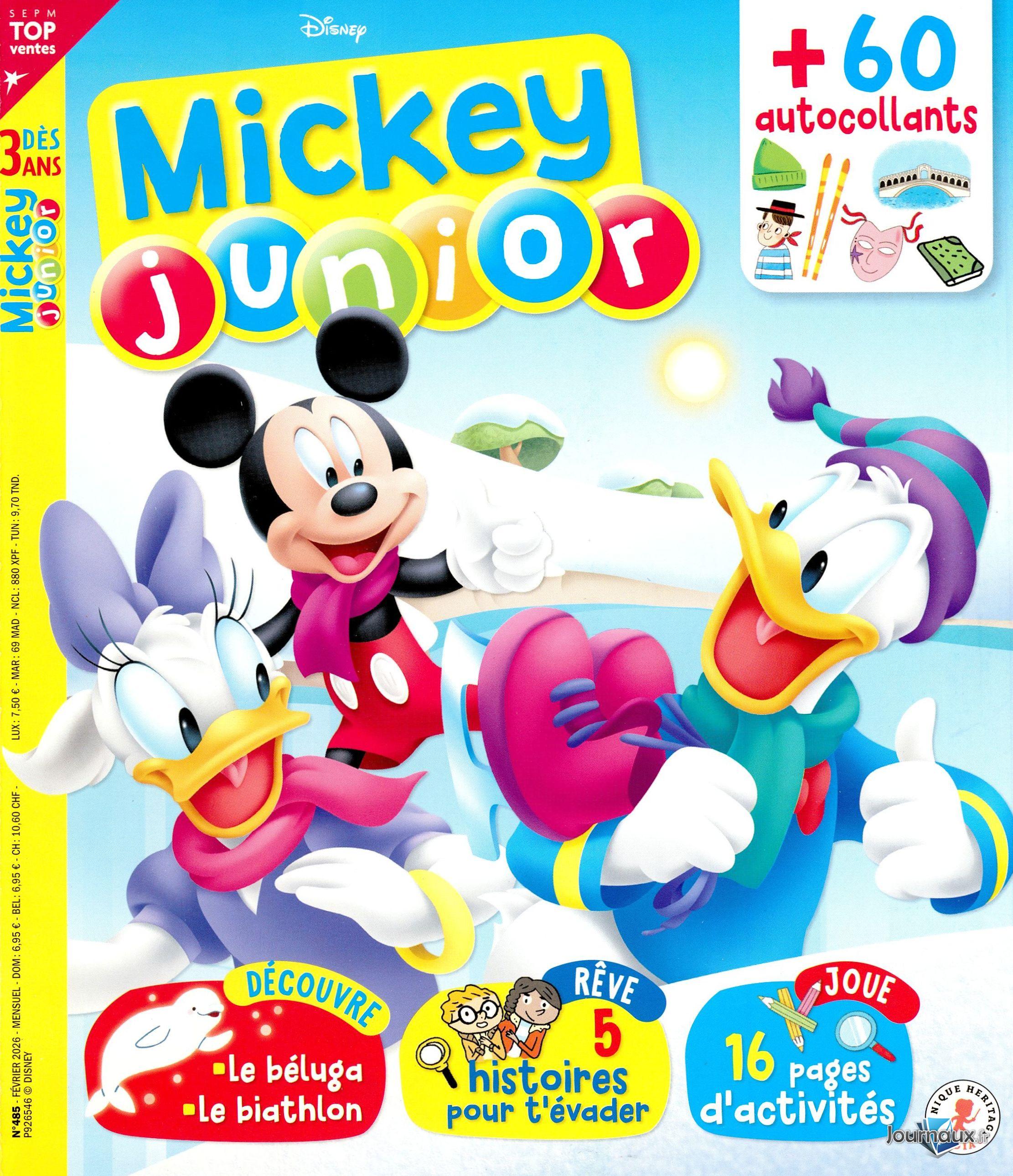 Mickey Junior  n° 485 2026-01-29