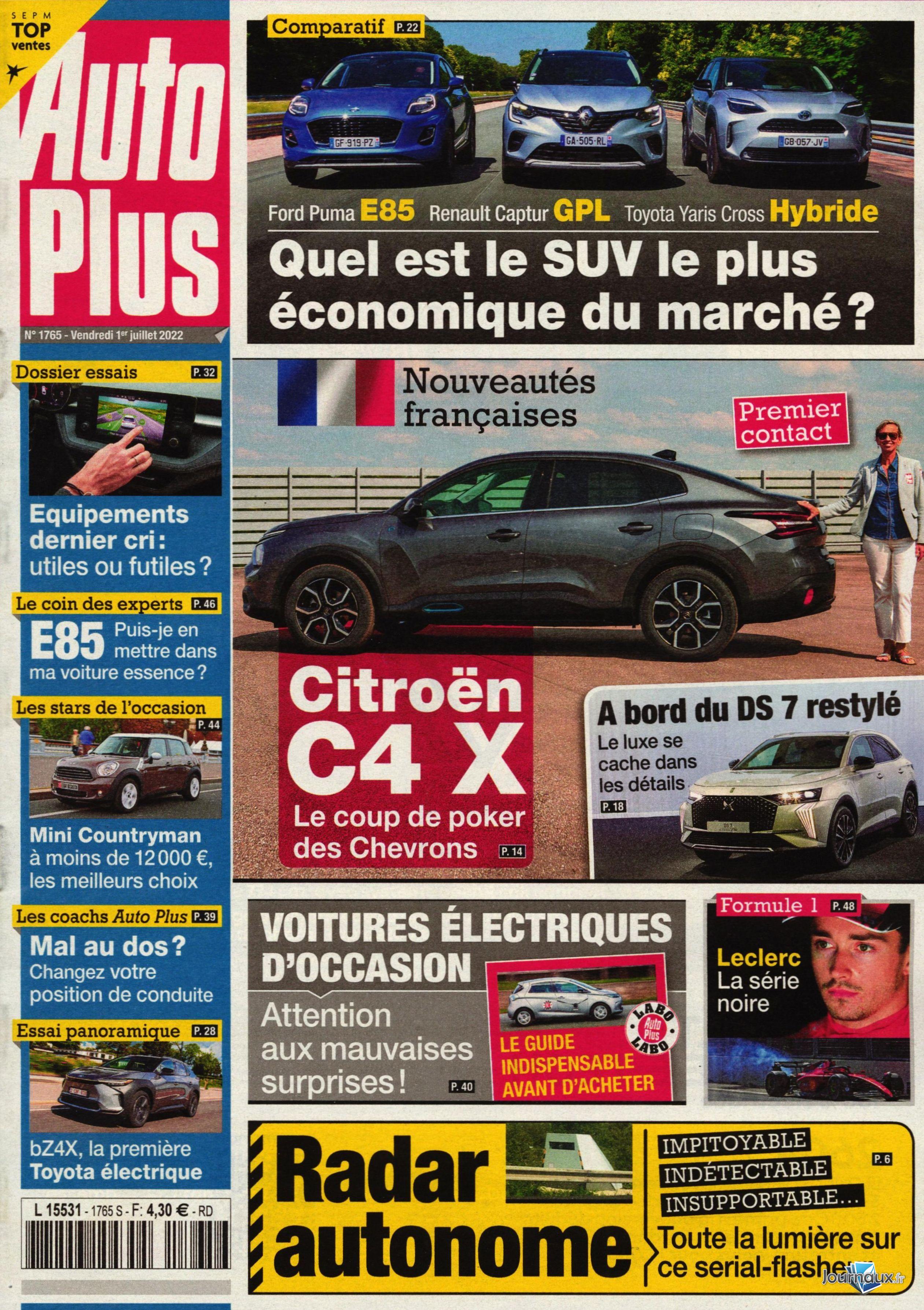 Auto Plus + Auto Plus Guide 2020 n° 1765 2022-07-01