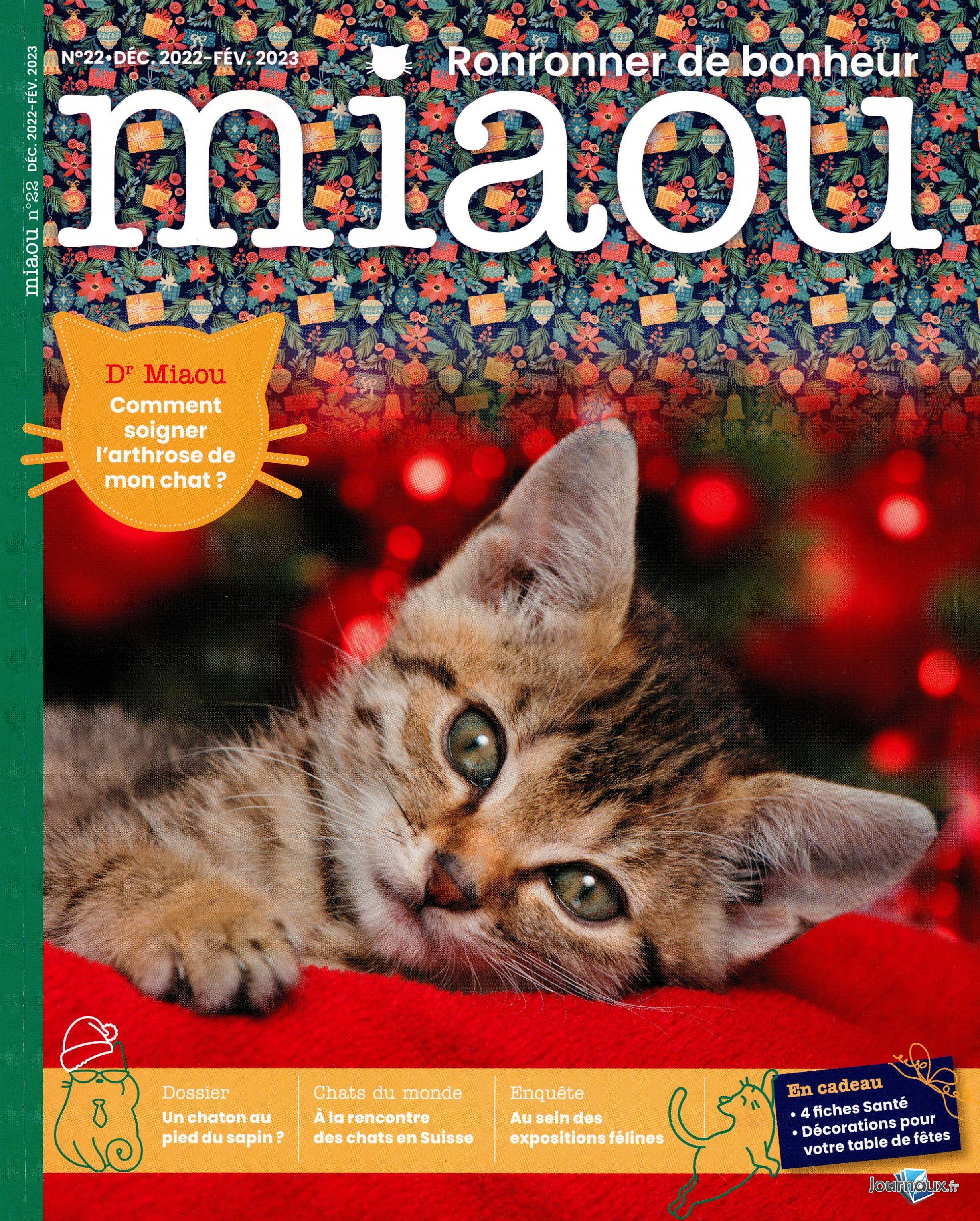 Miaou + Livre n° 22 2022-11-24