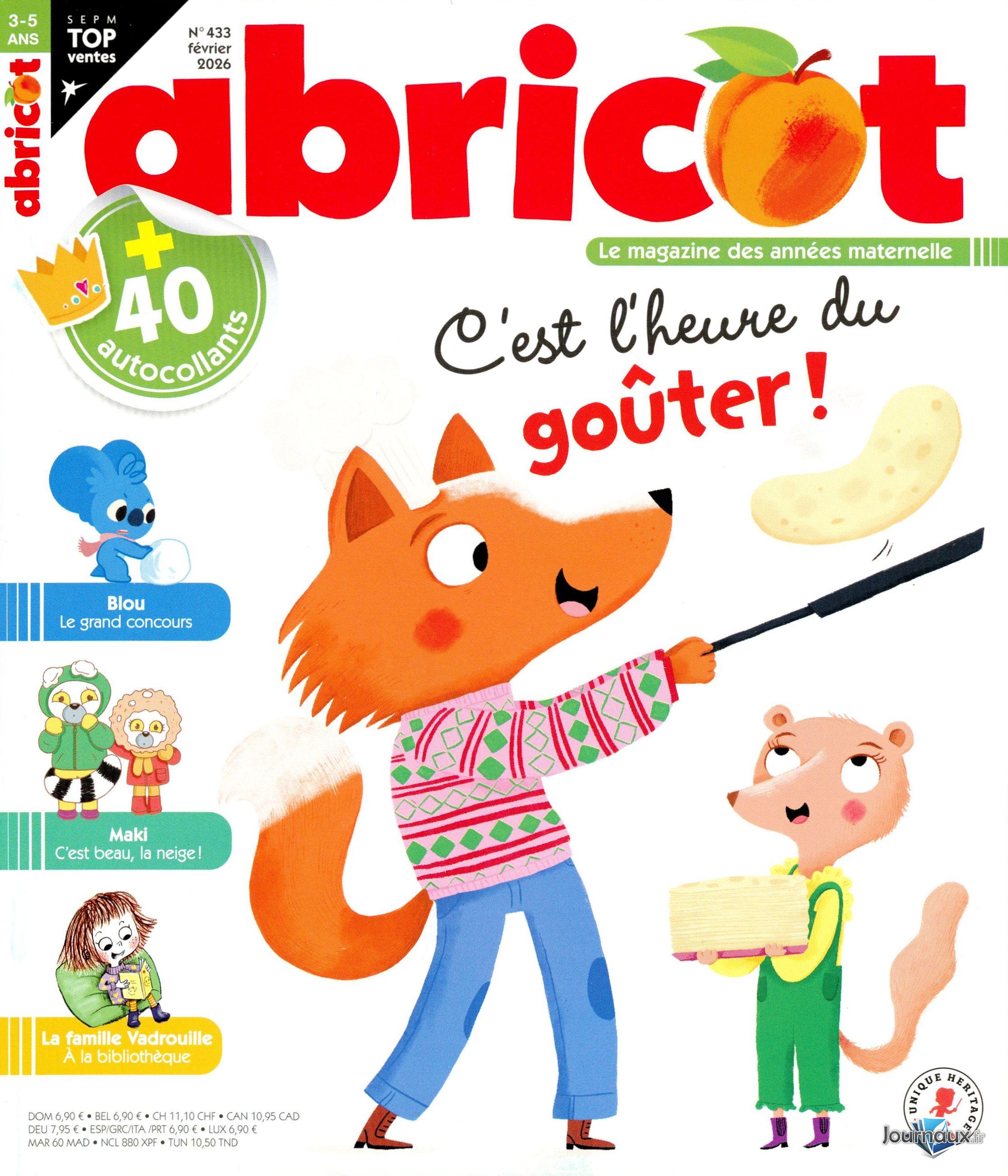 Abricot n° 433 2026-01-22