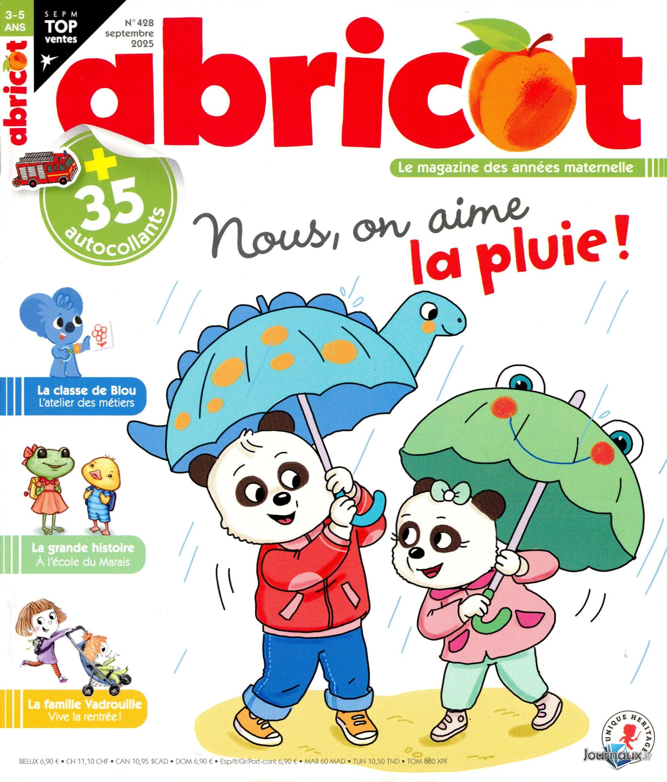 Abricot n° 428 2025-08-20