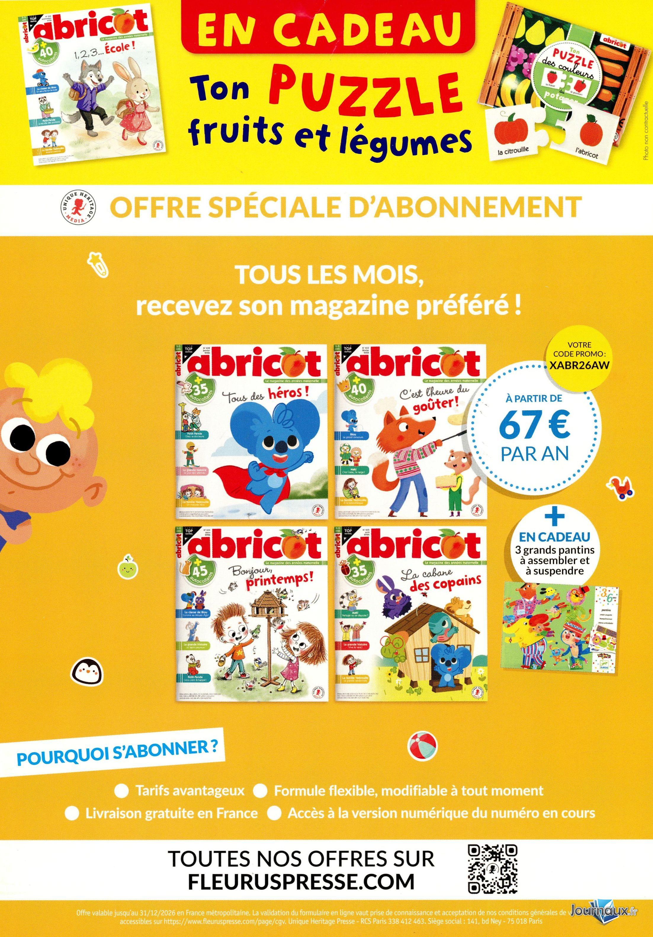Abricot n° 440 2026-08-25