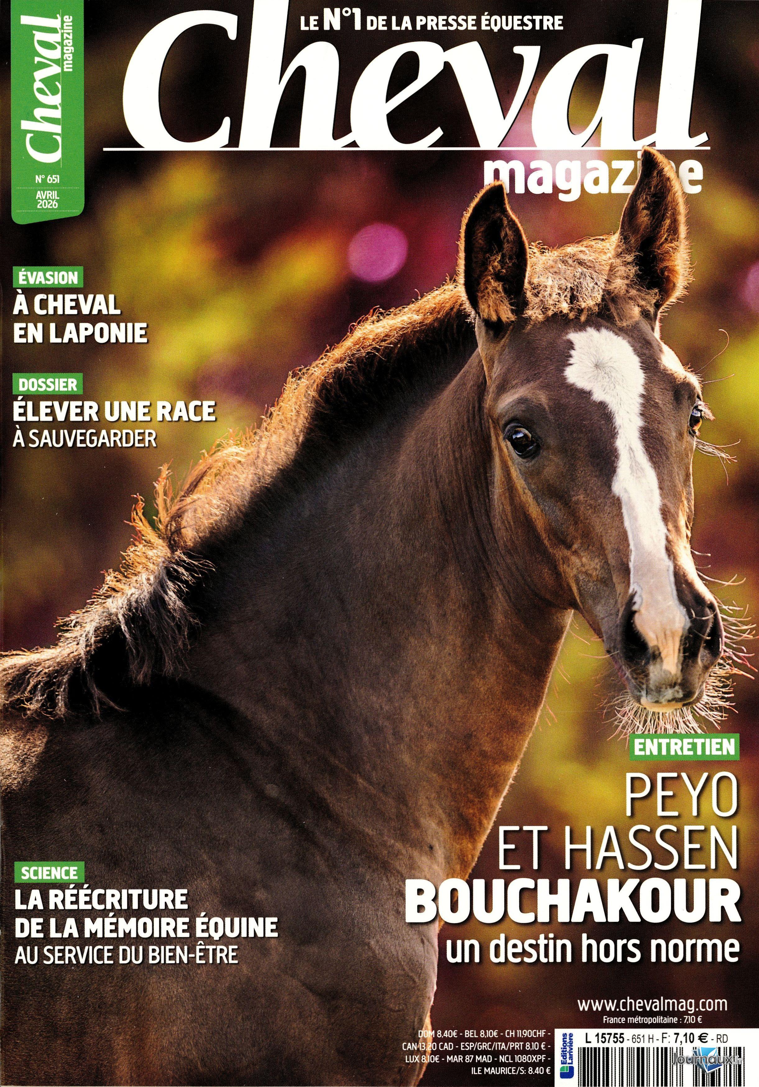 Cheval Magazine  n° 651 2026-03-27