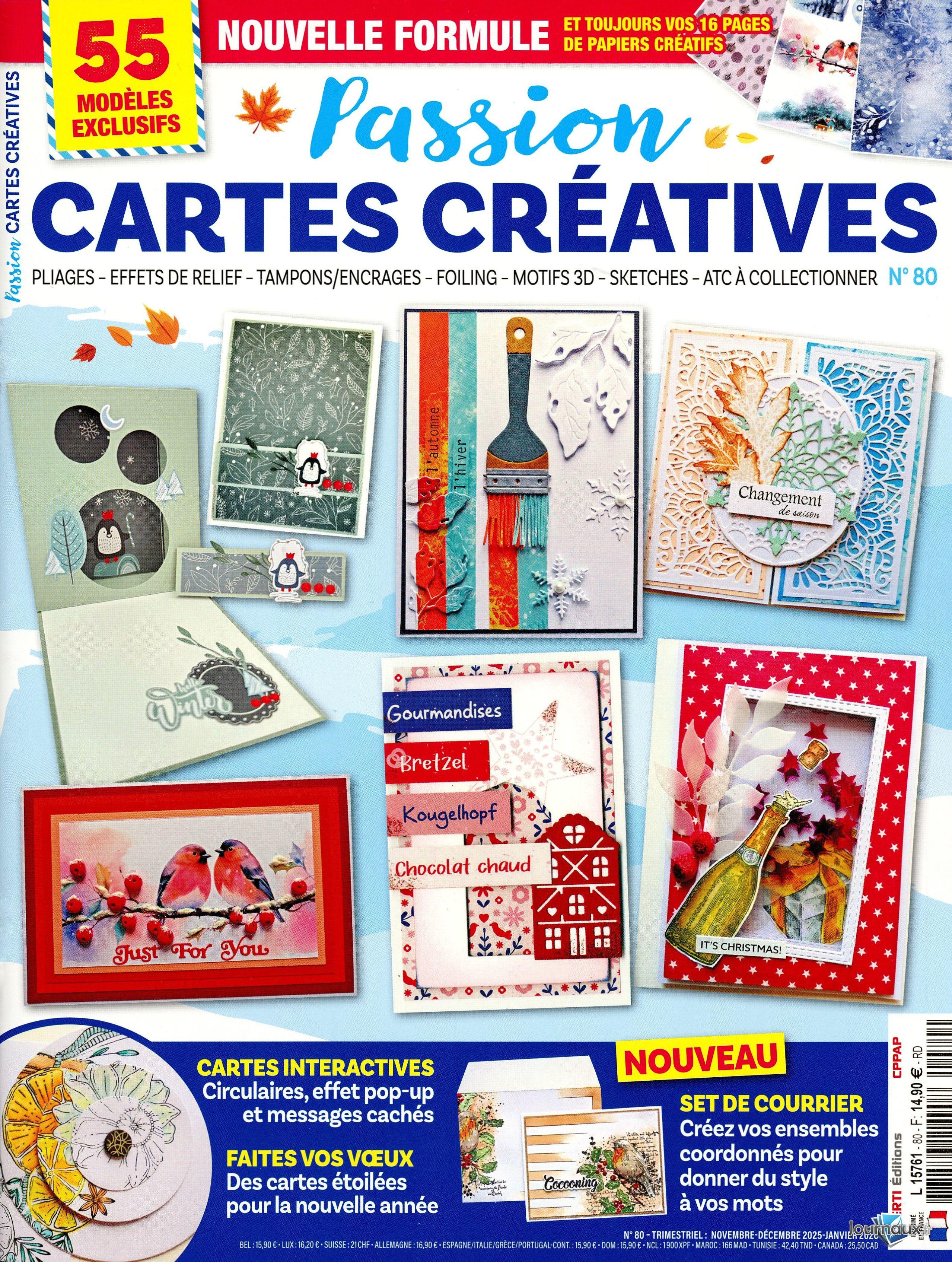 Passion Cartes Créatives n° 80 2025-10-16