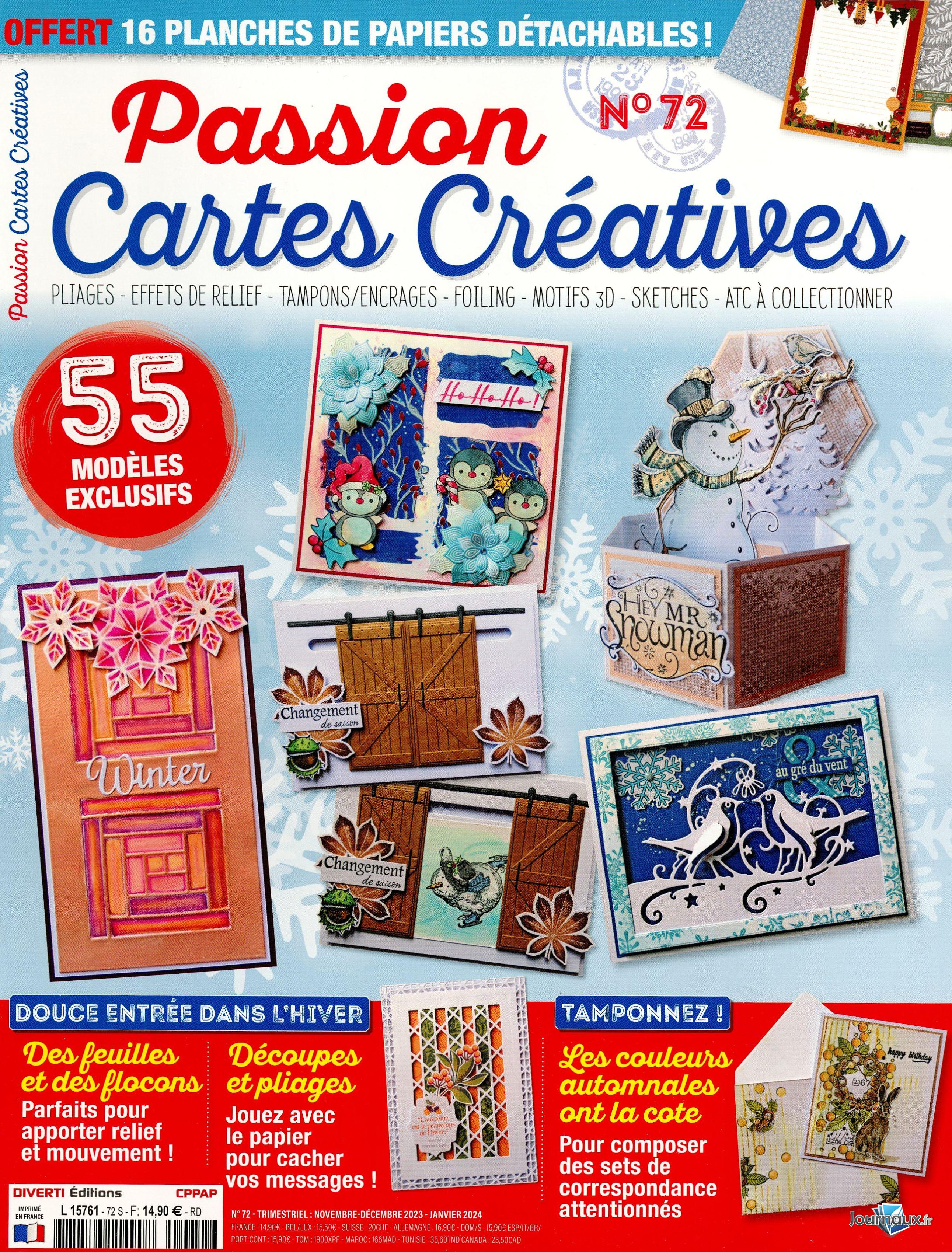 Passion Cartes Créatives n° 72 2023-10-18
