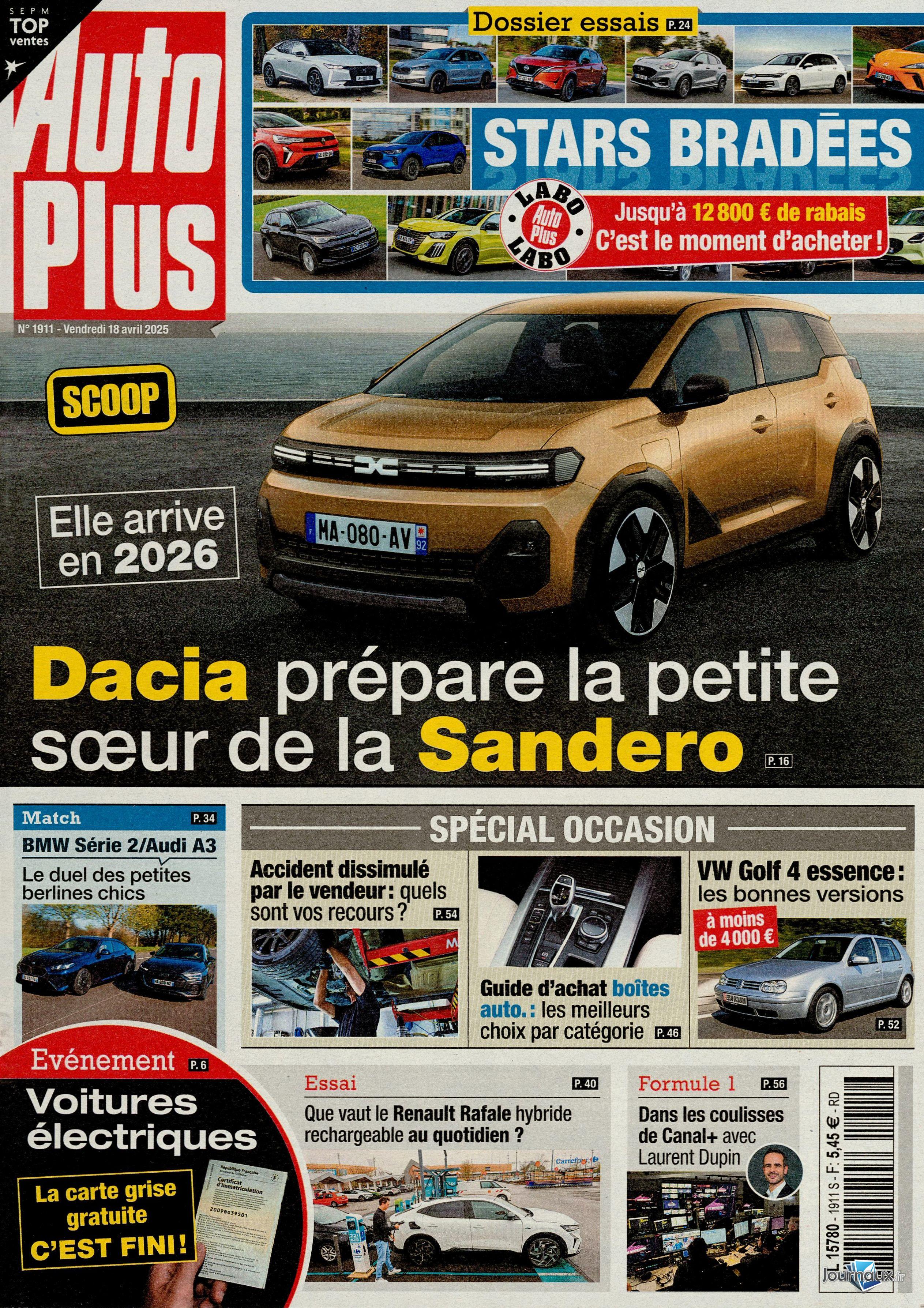 Auto Plus + Auto Plus Crossovers  n° 1911 2025-04-19
