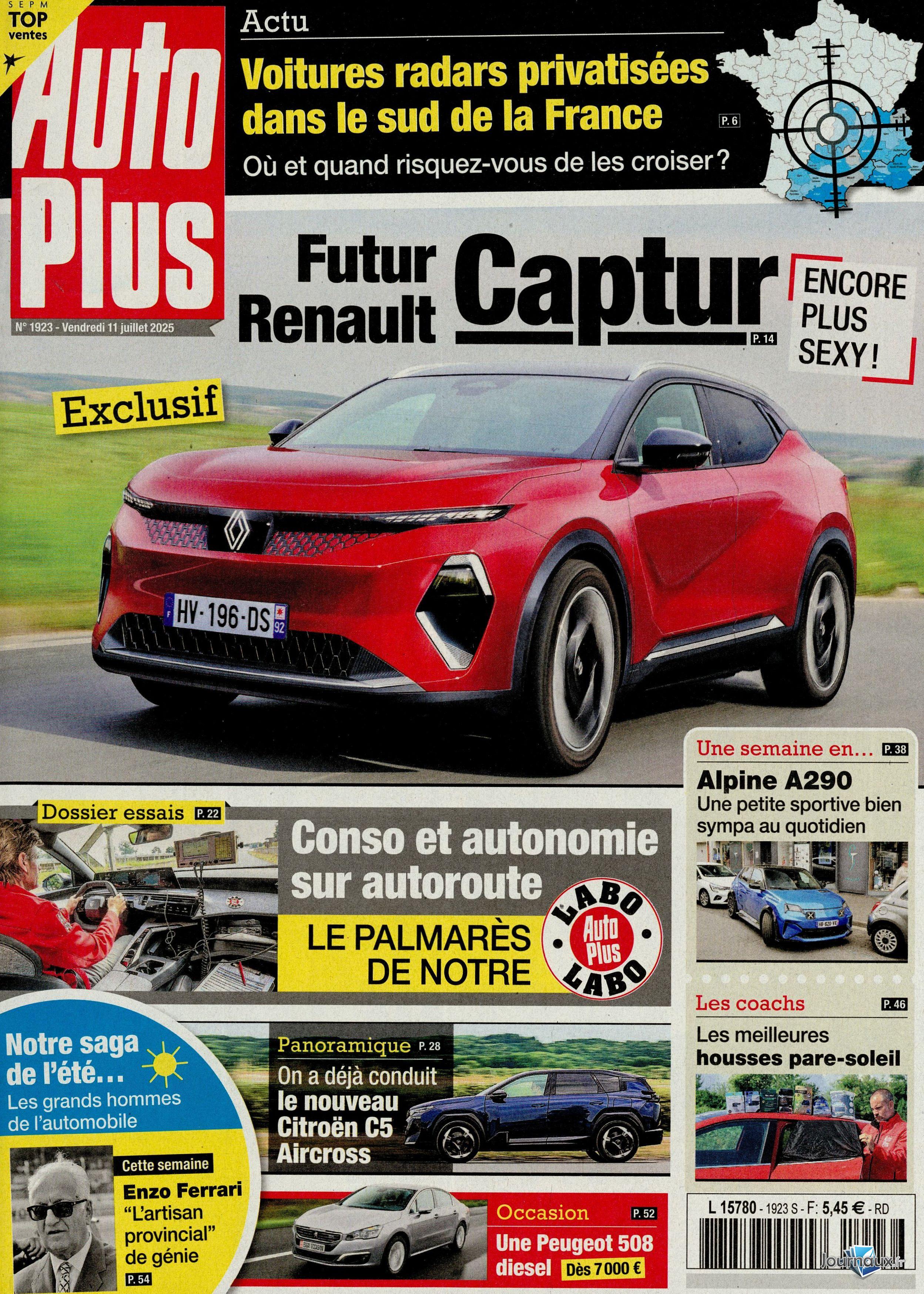 Auto Plus + Auto Plus Crossovers  n° 1923 2025-07-11