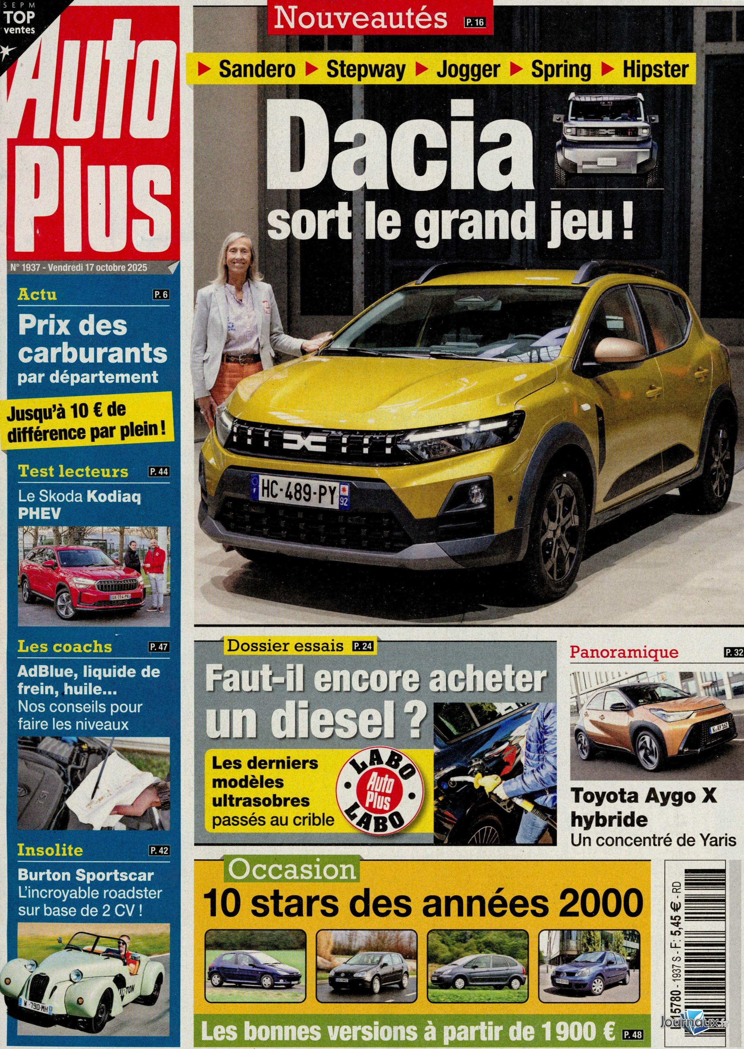 Auto Plus + Auto Plus Crossovers  n° 1937 2025-10-17
