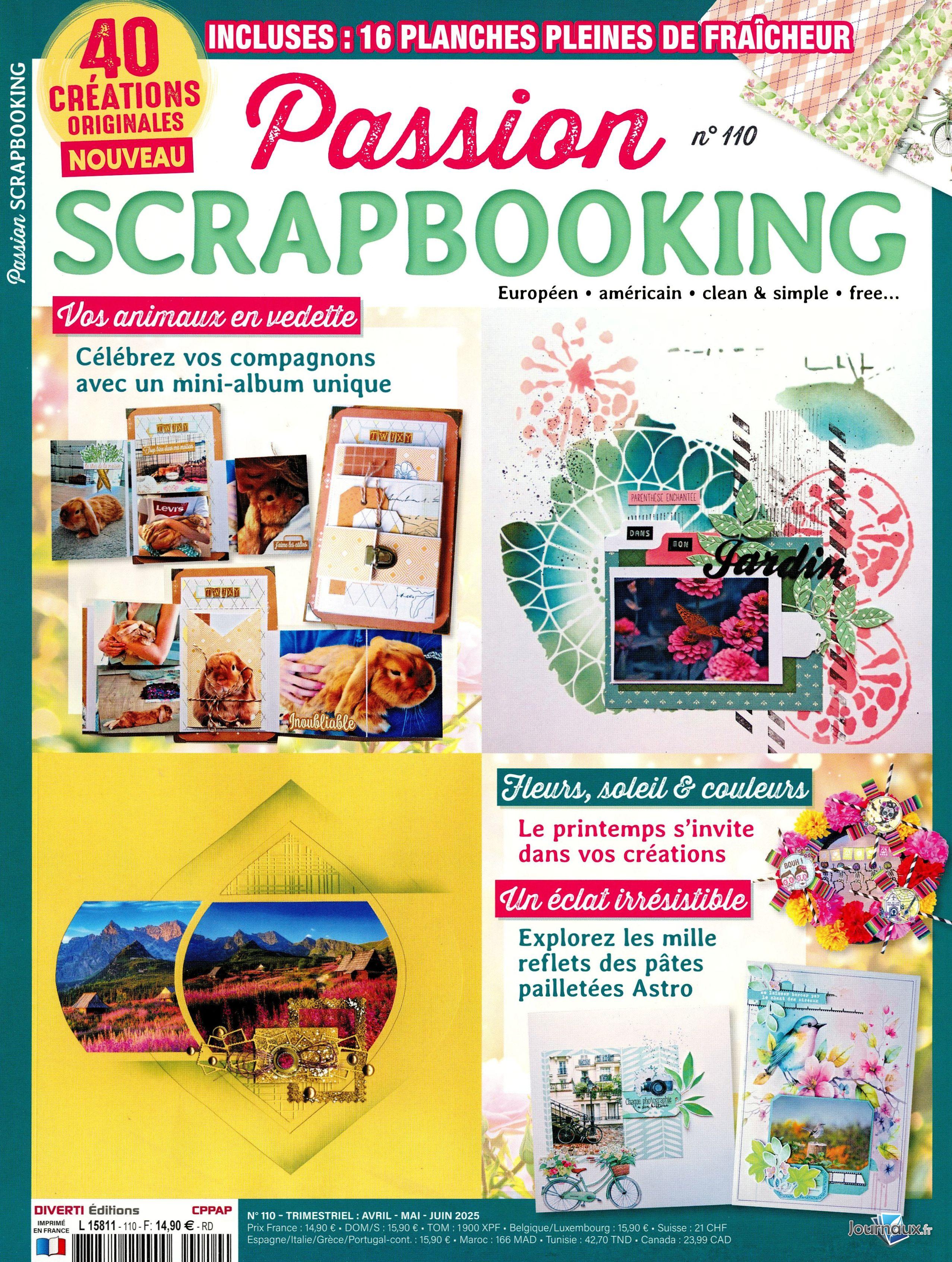 Passion Scrapbooking n° 110 2025-03-19