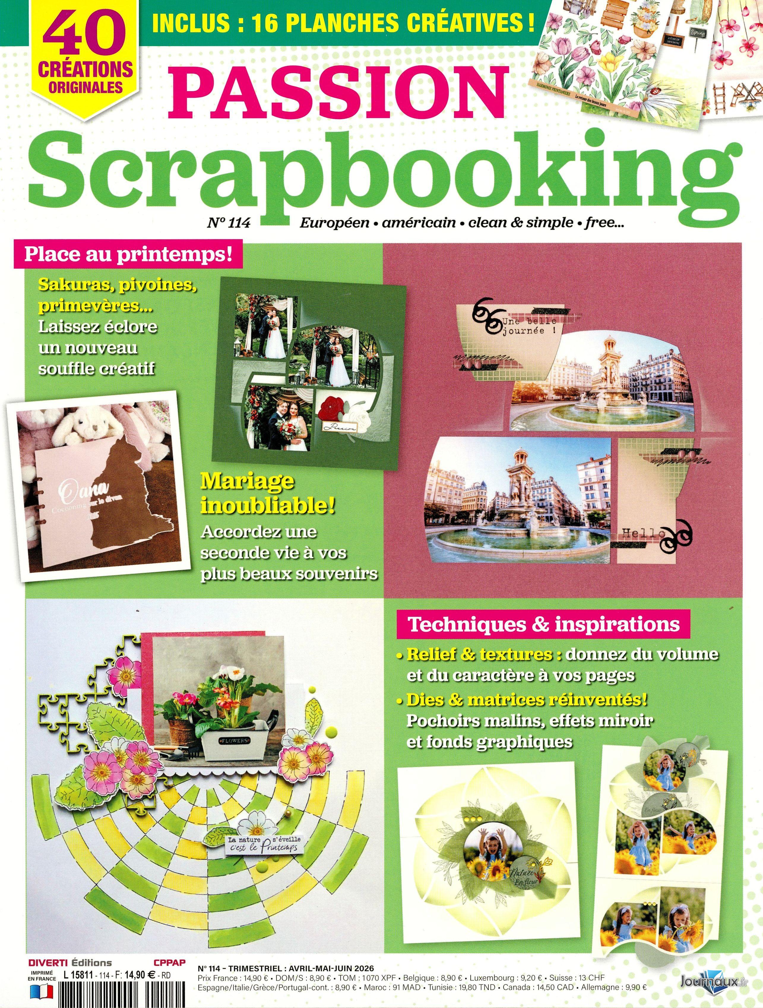 Passion Scrapbooking n° 114 2026-03-14
