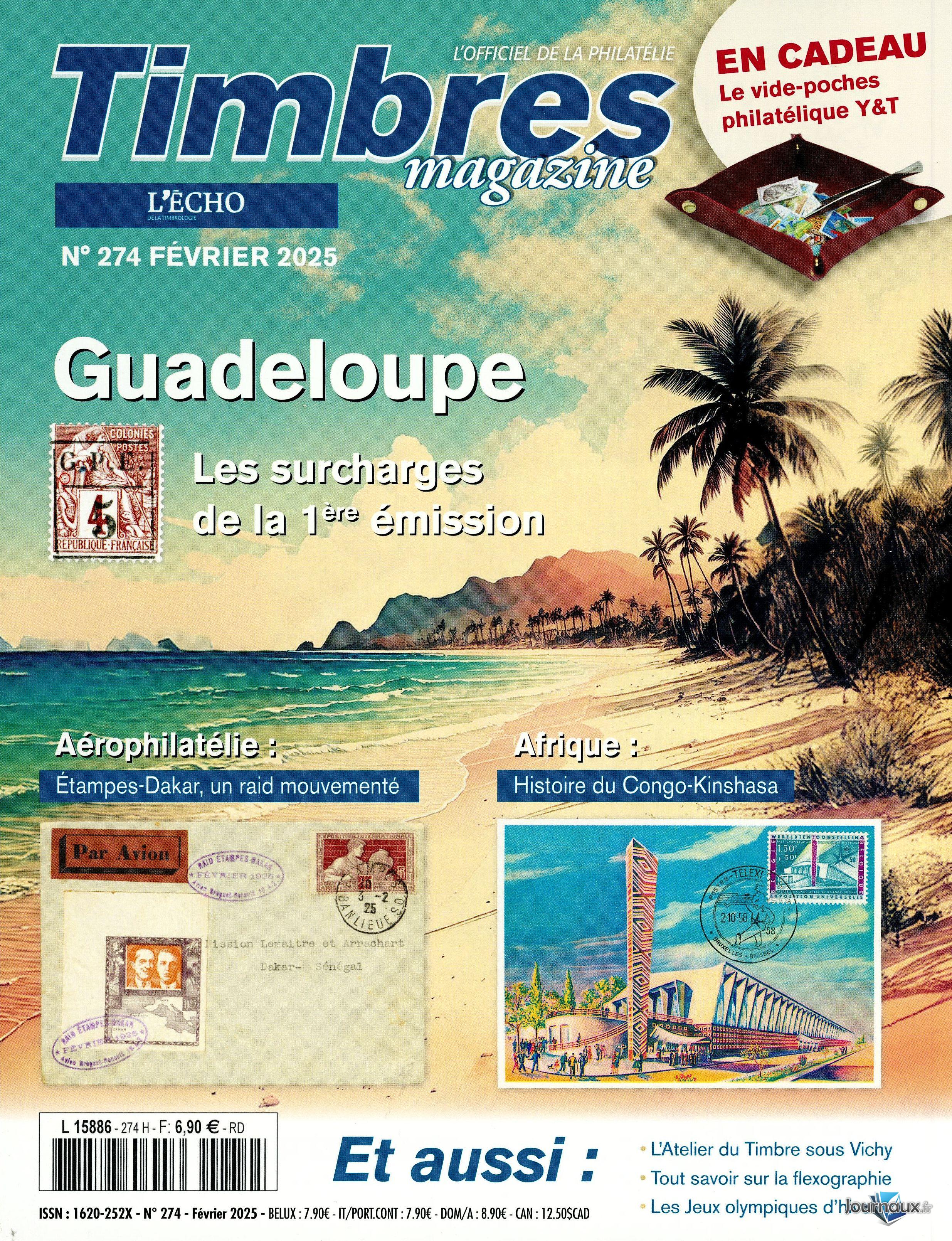 Timbres Magazine n° 274 2025-01-24