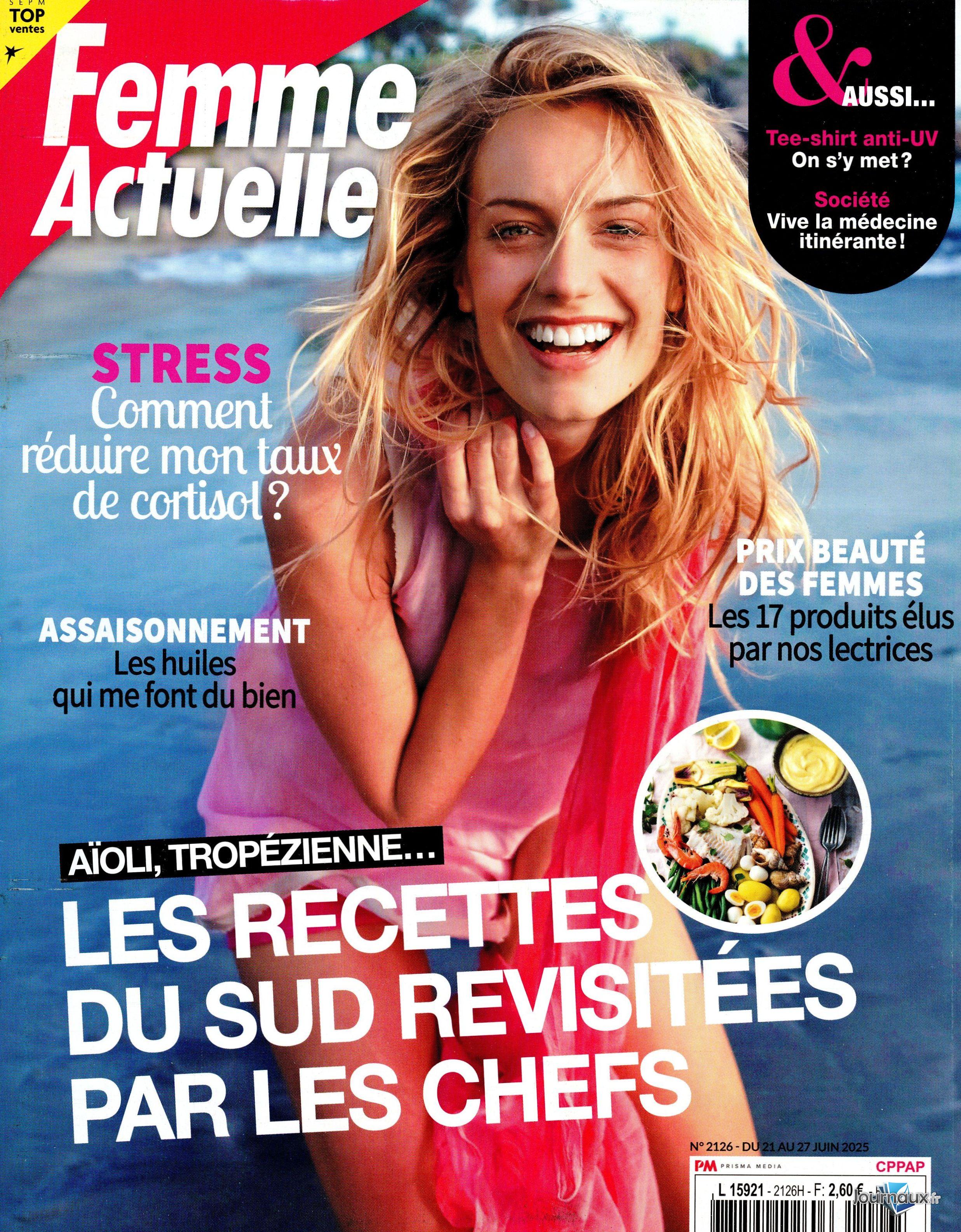 Femme Actuelle plus produit n° 2126 2025-06-21