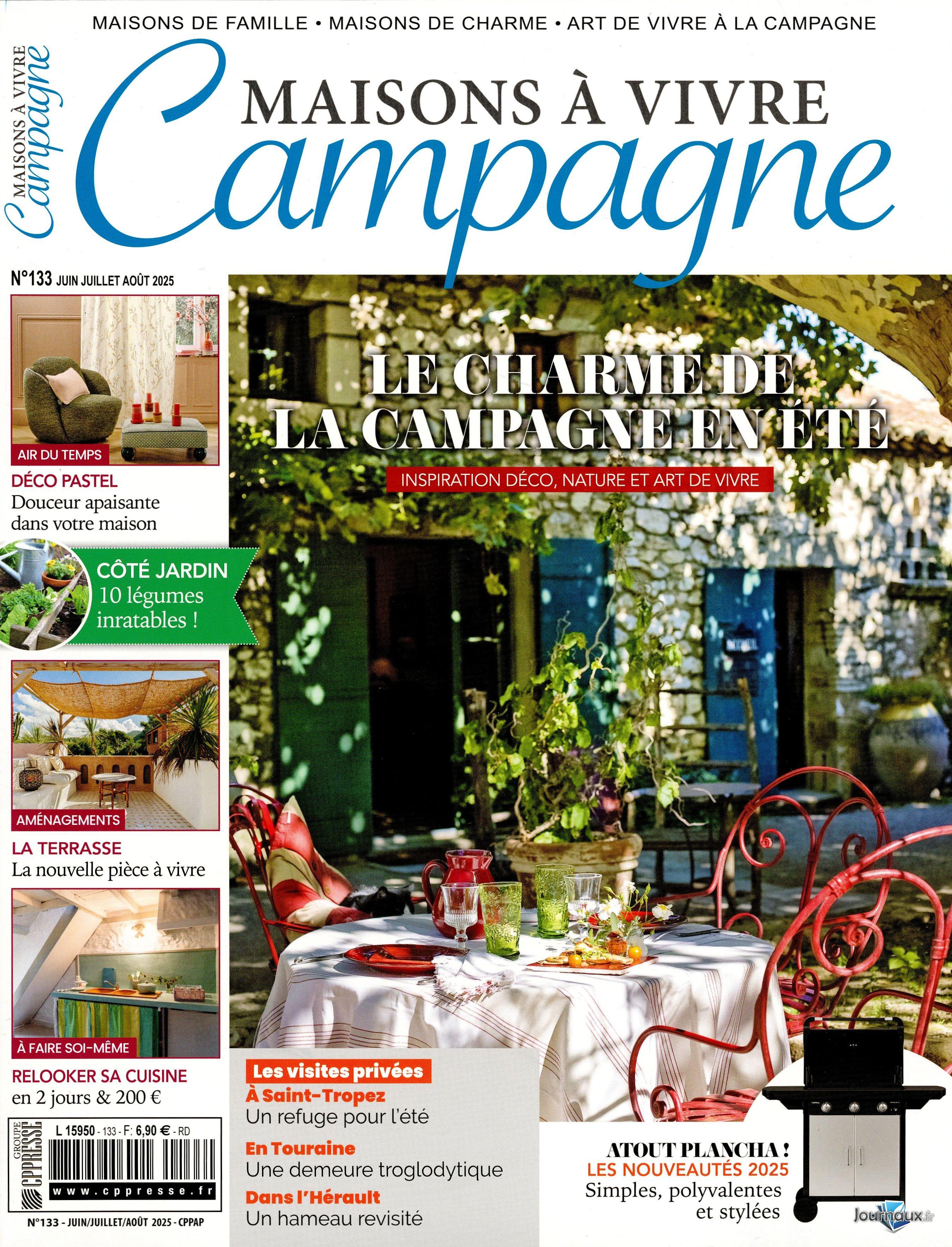 Maisons à Vivre Campagne + 2ème Magazine  n° 133 2025-05-27