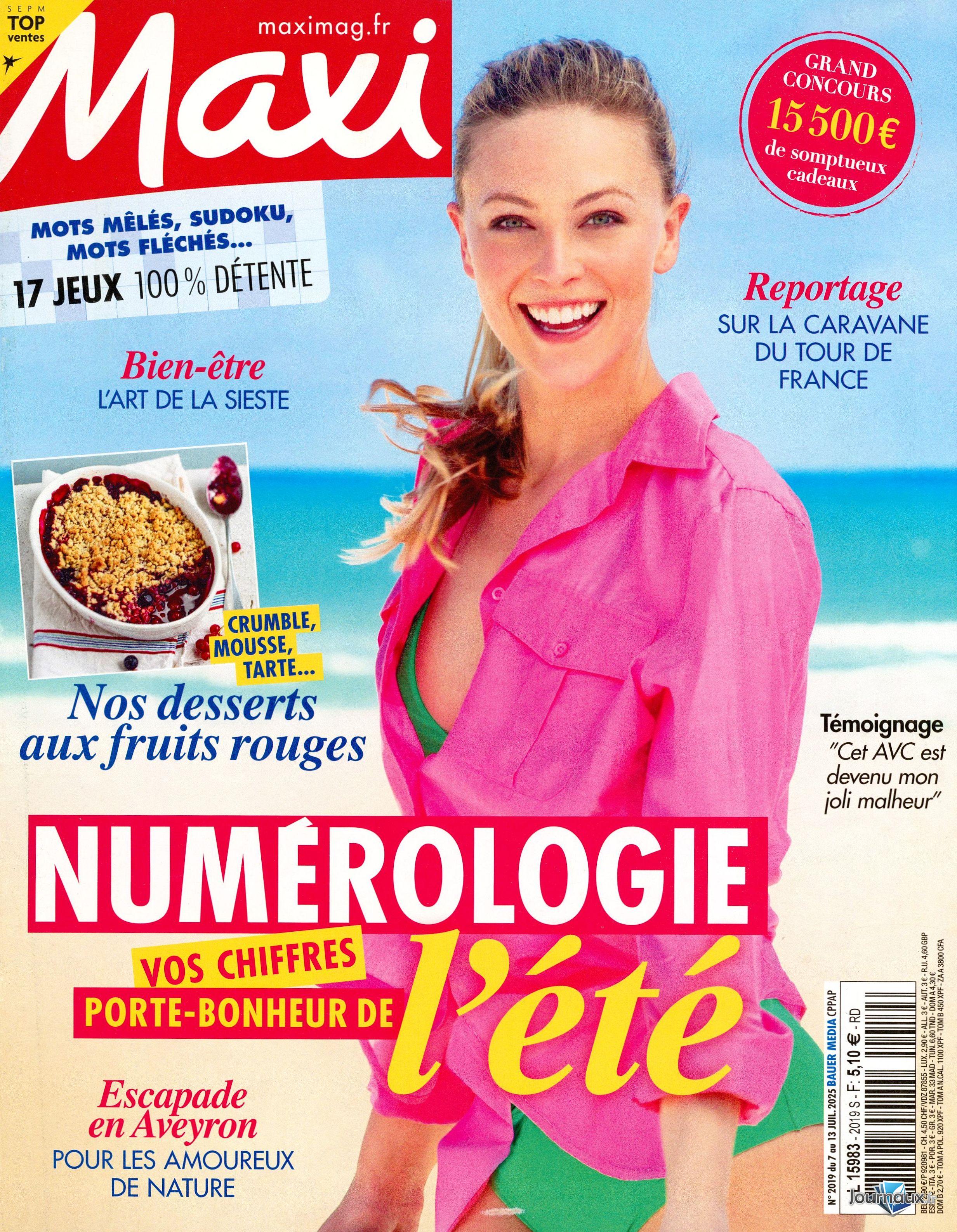Maxi + Plus de Pep's Magazine n° 2019 2025-07-07