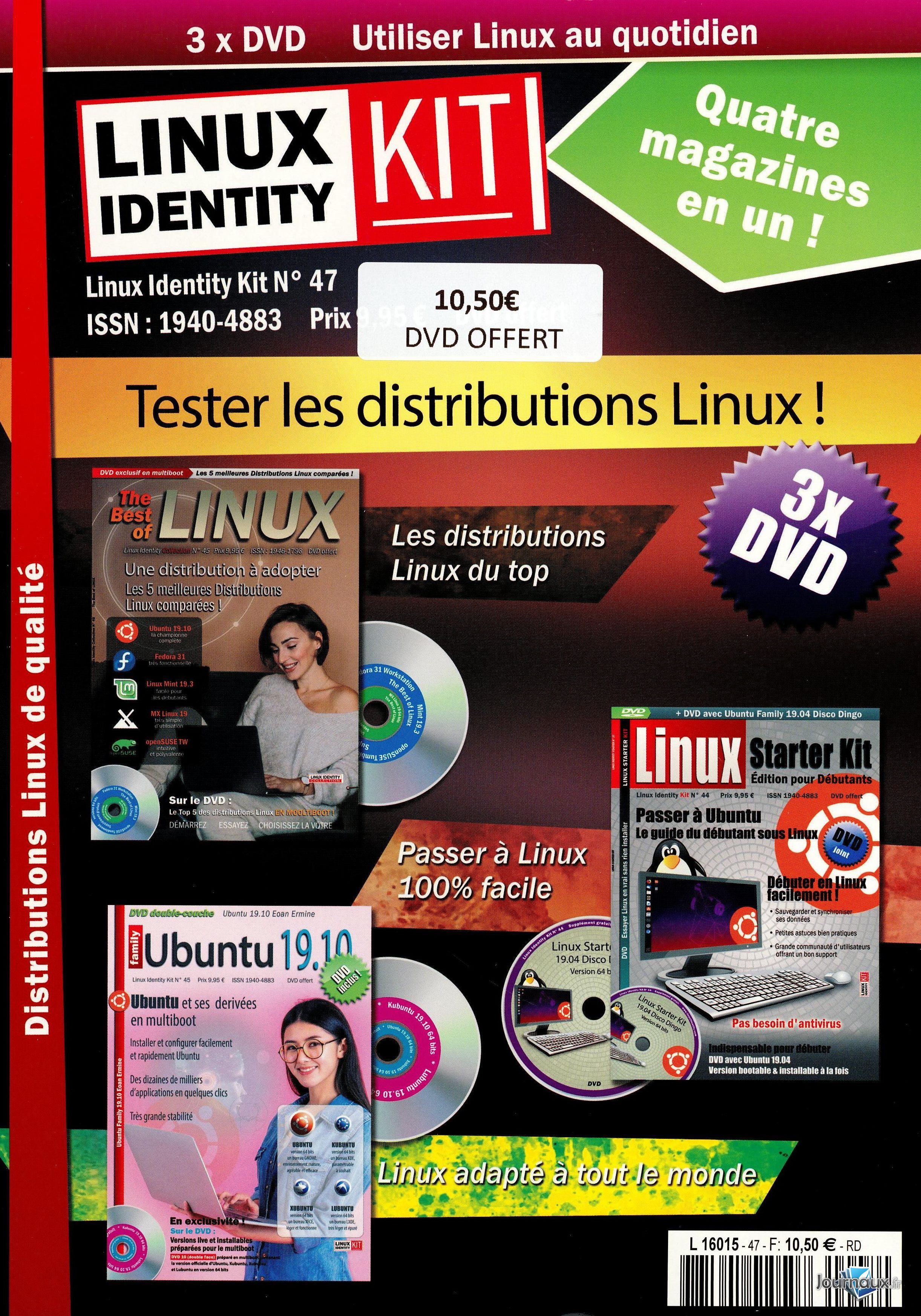 Linux Identity Kit n° 47 2021-08-25