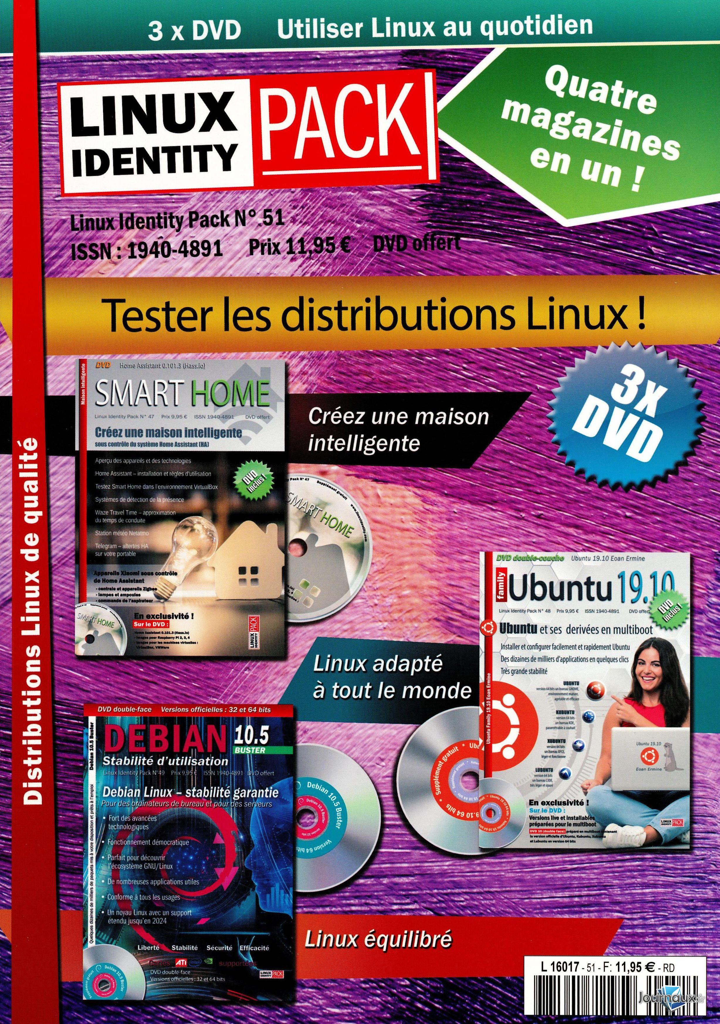 Linux Identity Pack n° 51 2022-05-10