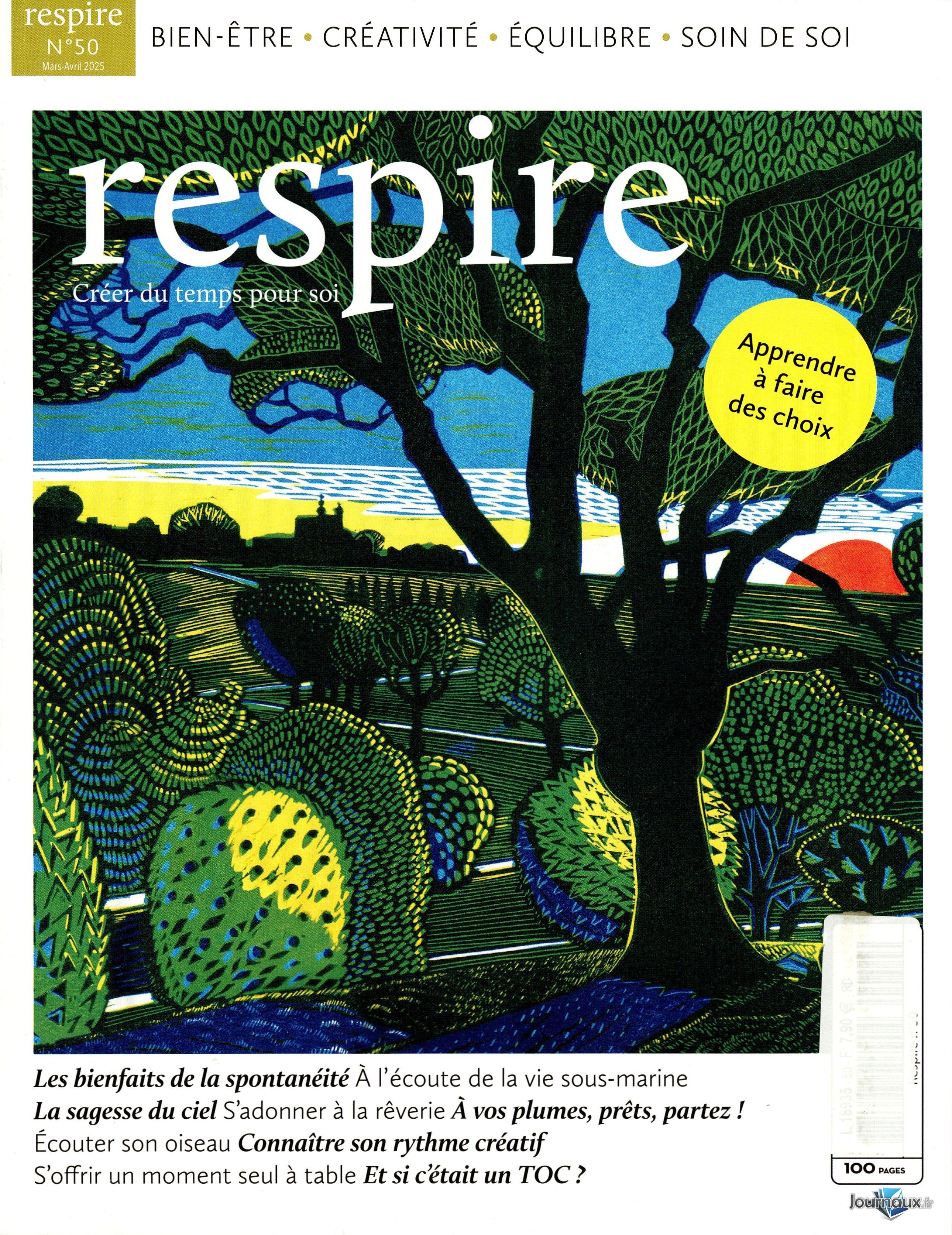 Respire + 2 Anciens Numéros n° 54 2025-11-18