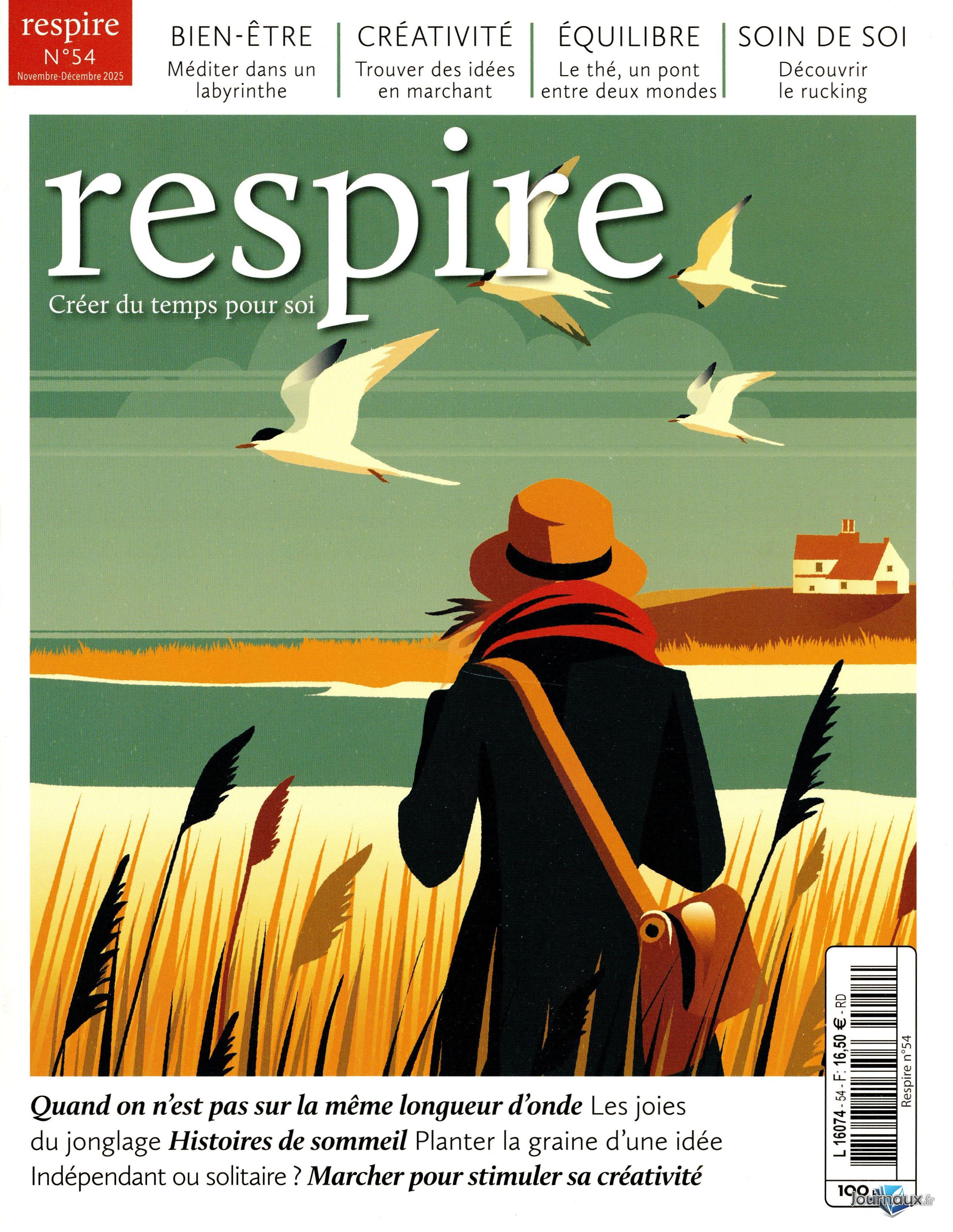 Respire + 2 Anciens Numéros n° 54 2025-11-18