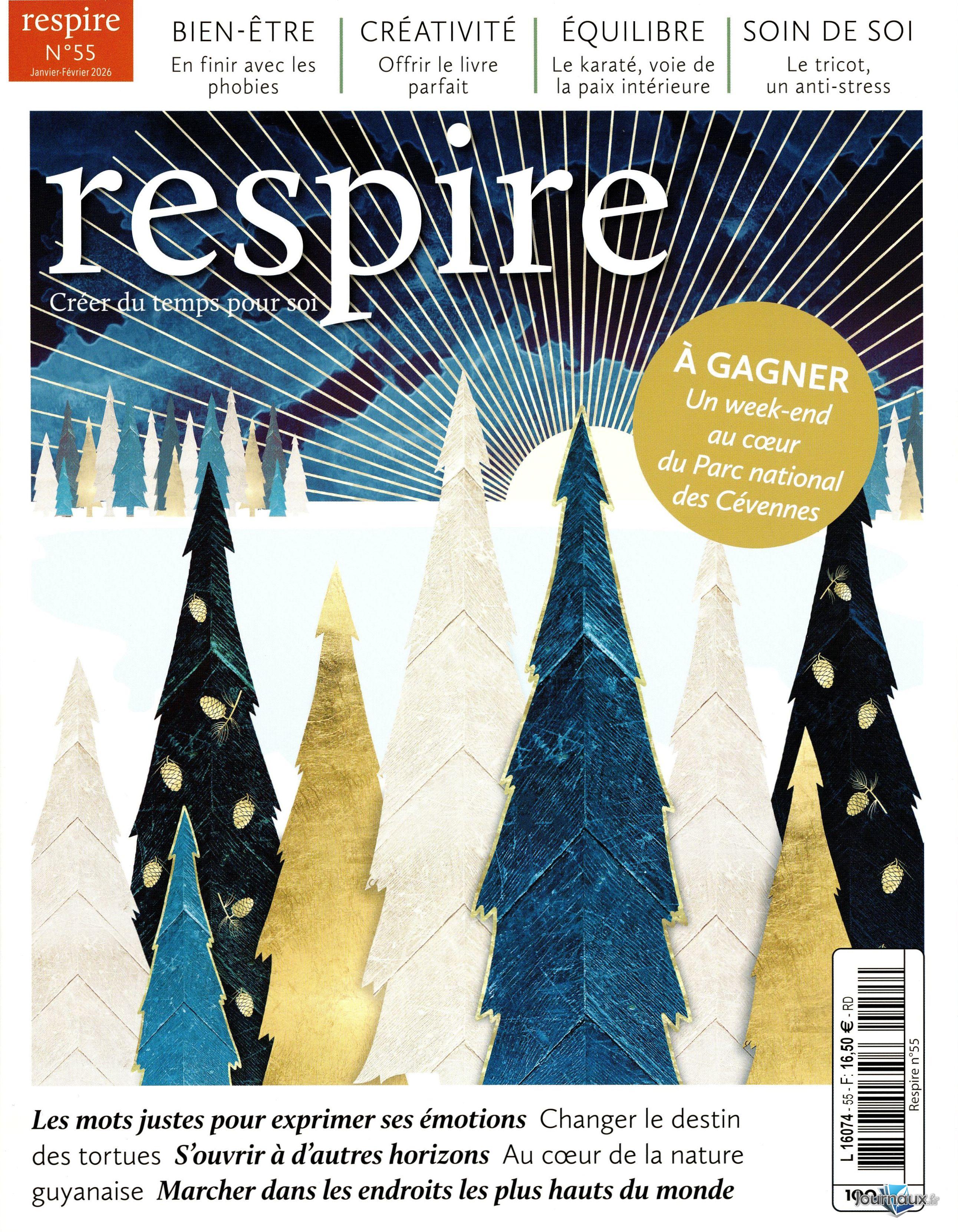 Respire + 2 Anciens Numéros n° 55 2026-01-15