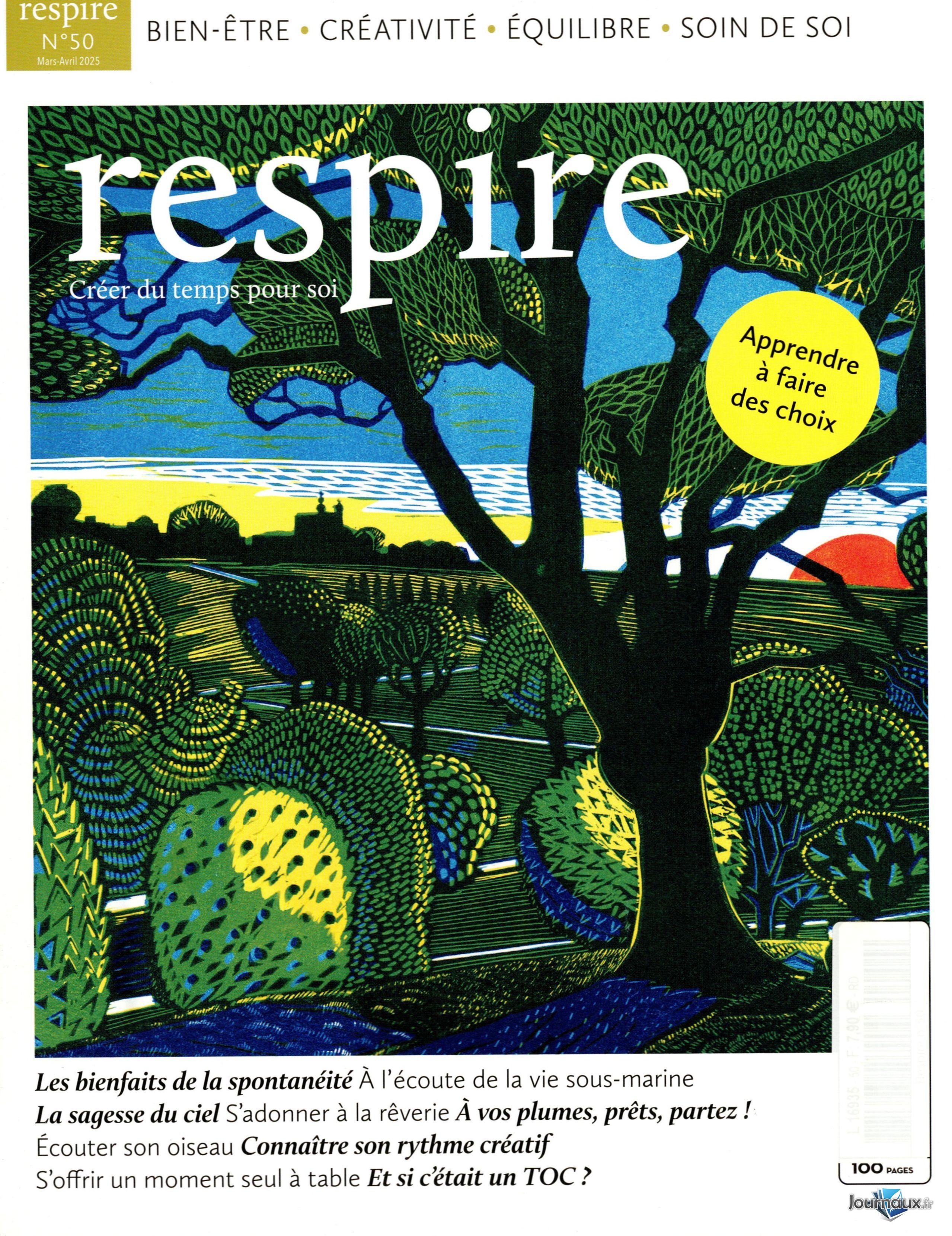 Respire + 2 Anciens Numéros n° 57 2026-05-22
