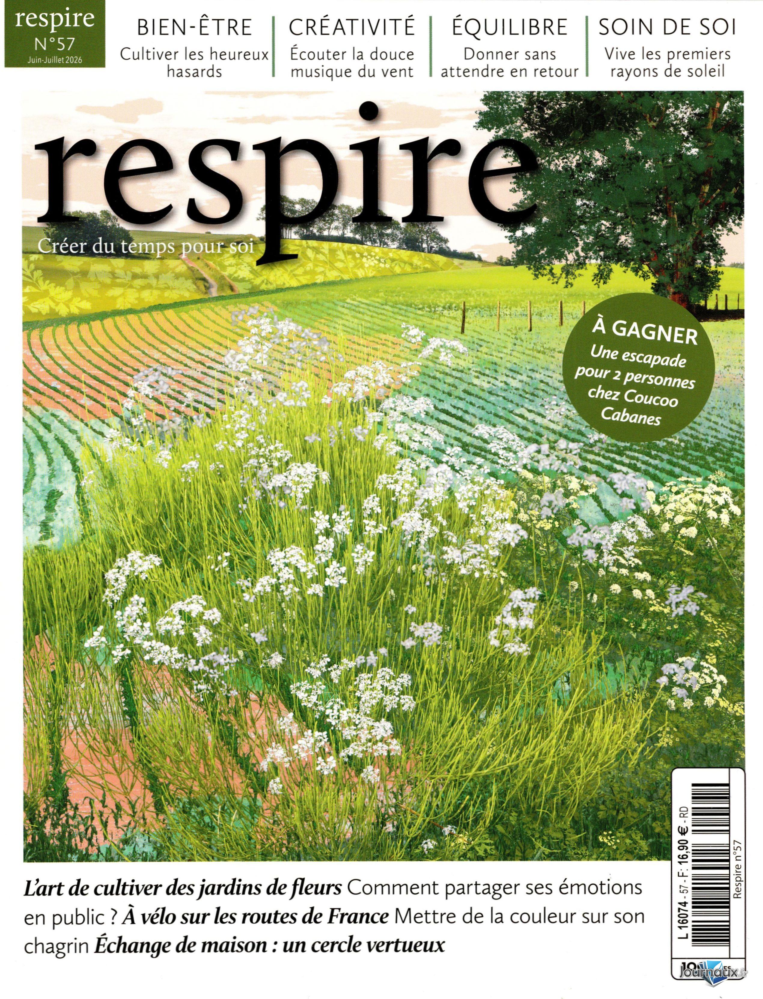 Respire + 2 Anciens Numéros n° 57 2026-05-22