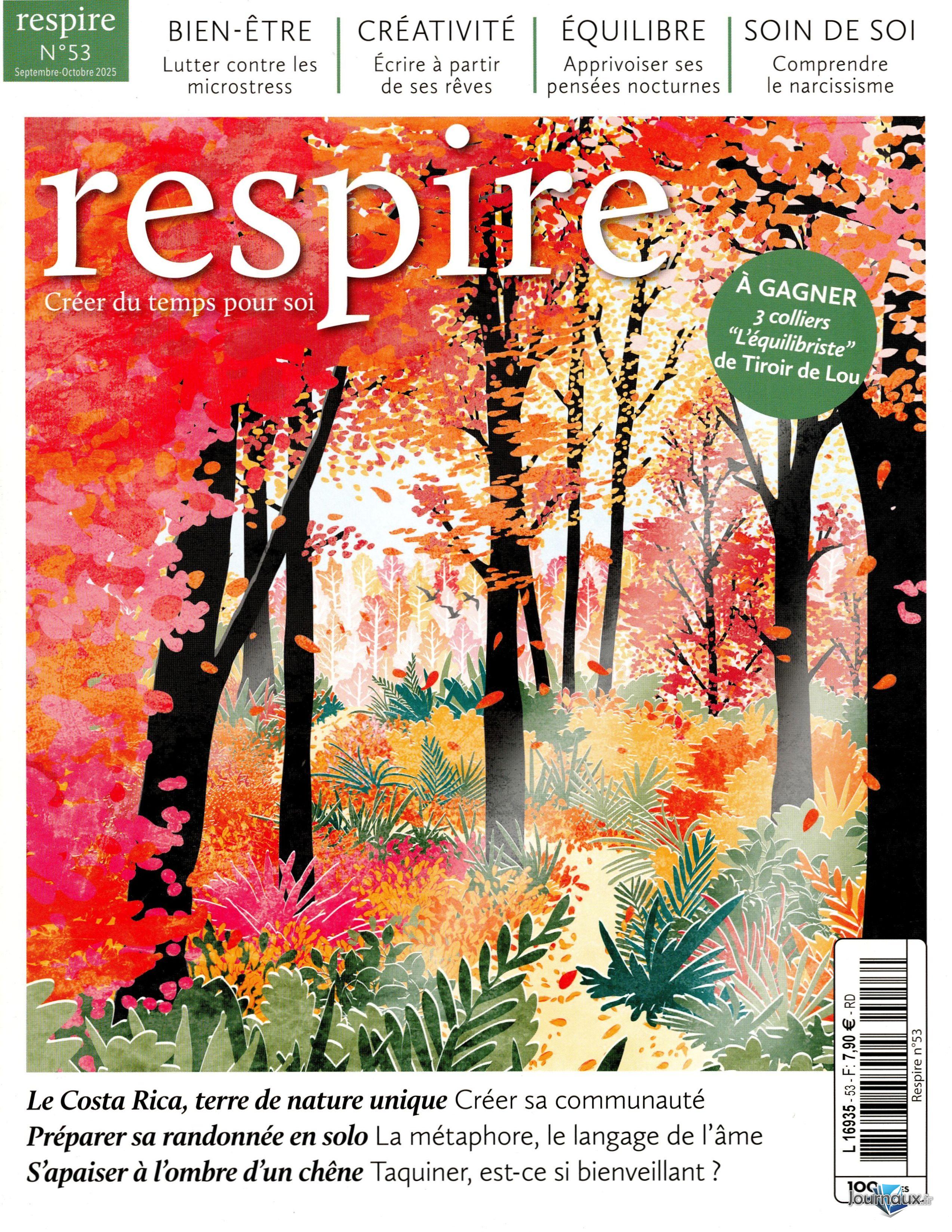 Respire + 2 Anciens Numéros n° 58 2026-07-23
