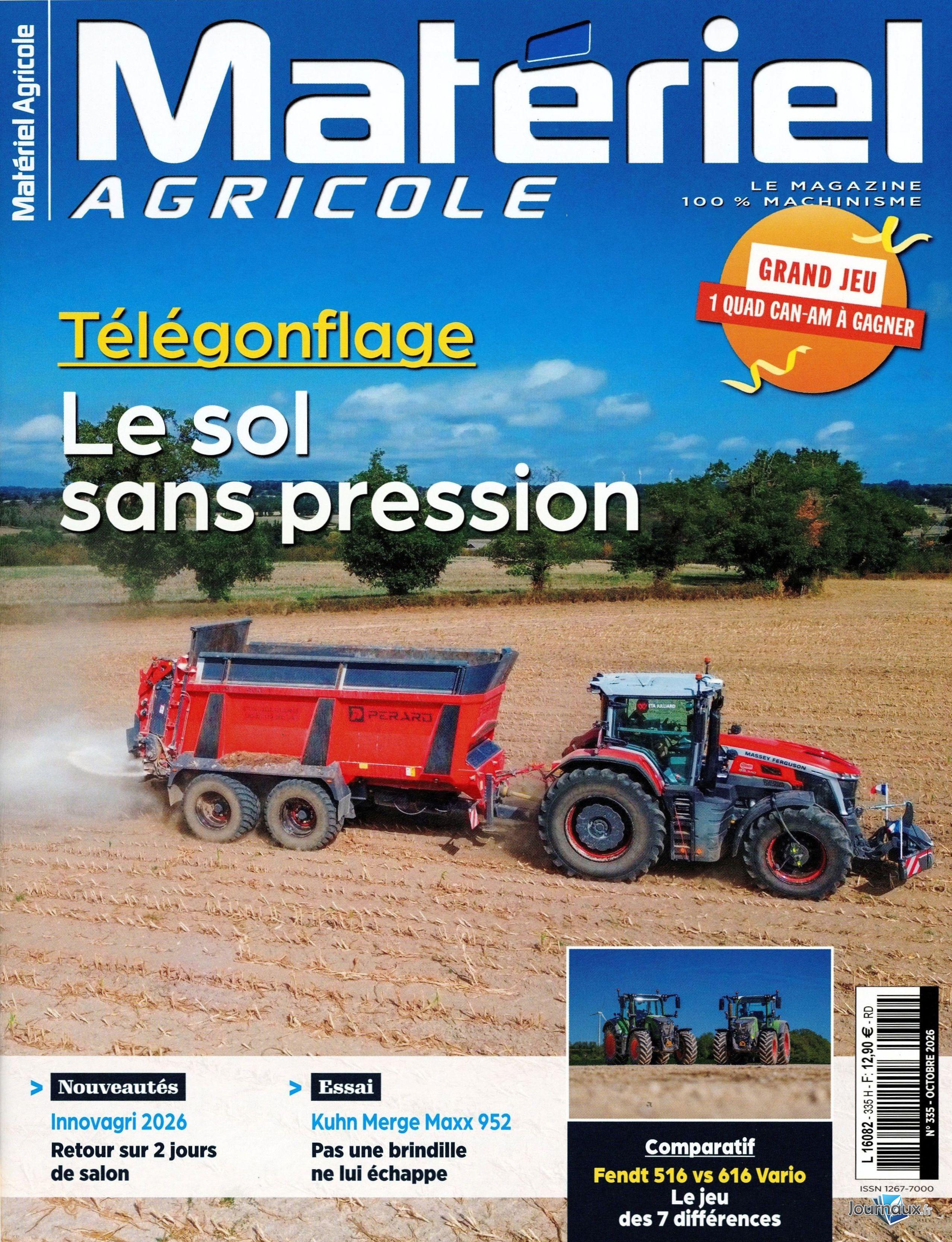 Matériel Agricole n° 335 2026-10-08