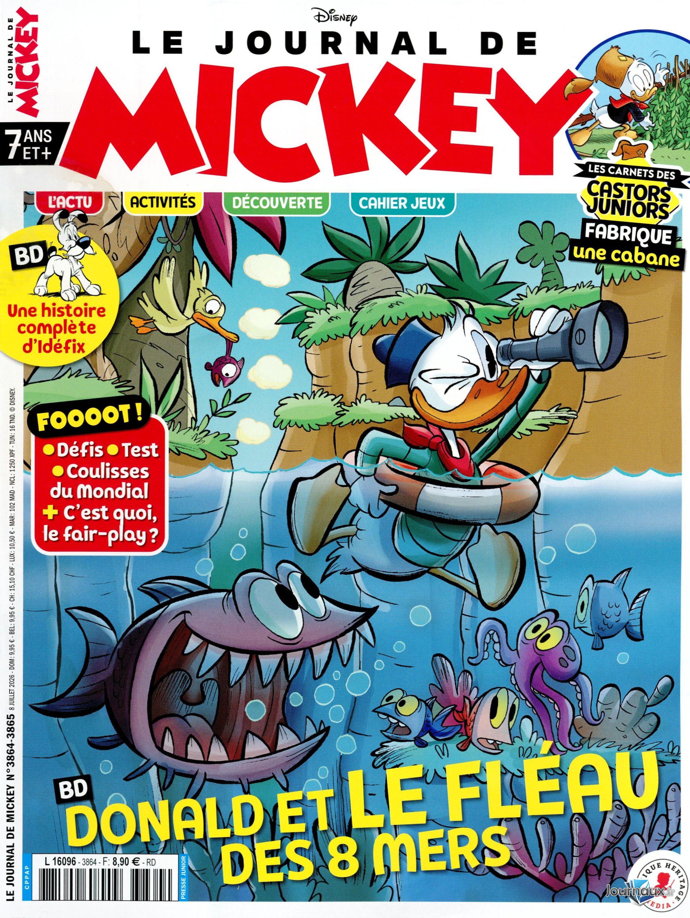 Le Journal de Mickey n° 3864 2026-07-09