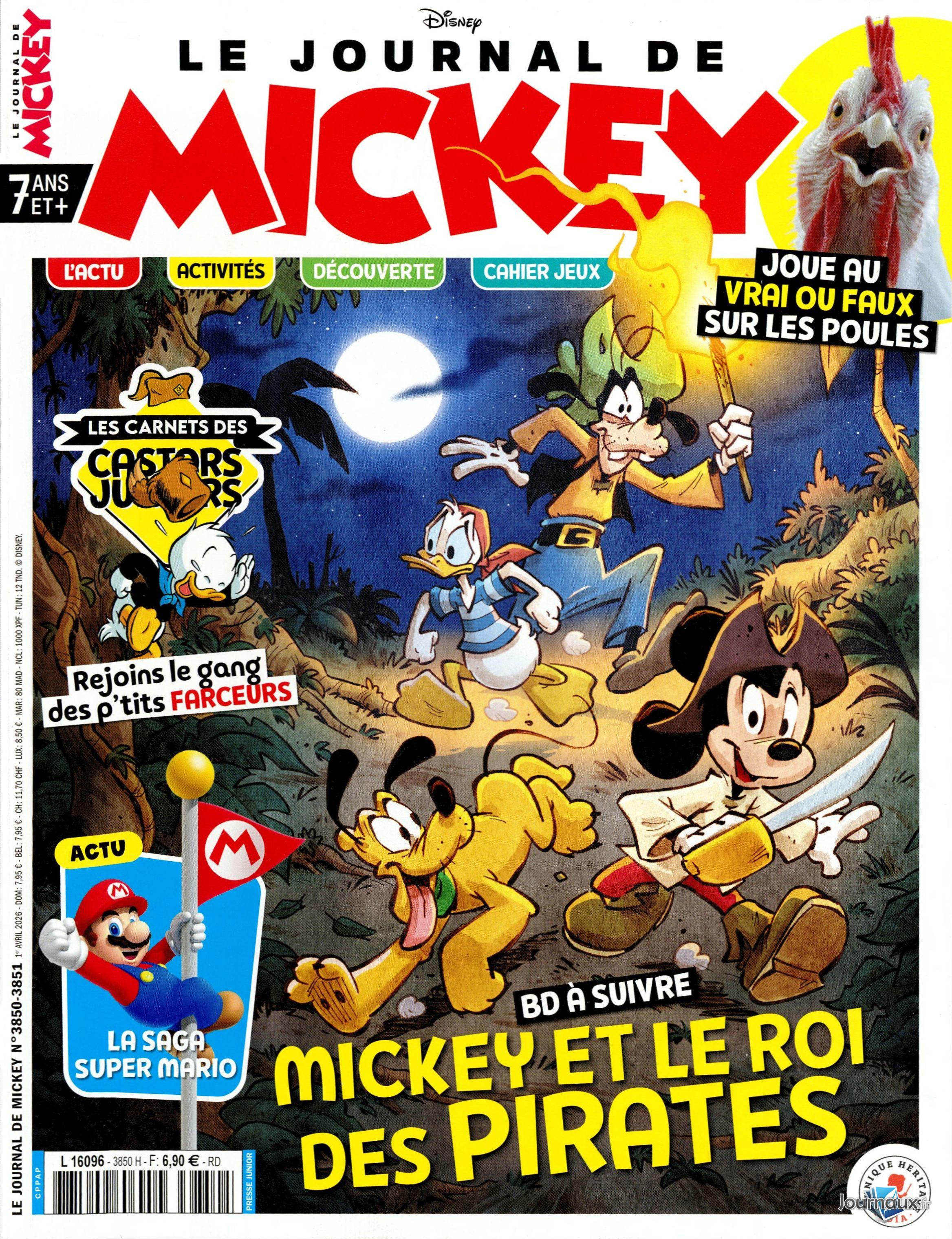  Le Journal de Mickey  n° 3850 2026-04-02