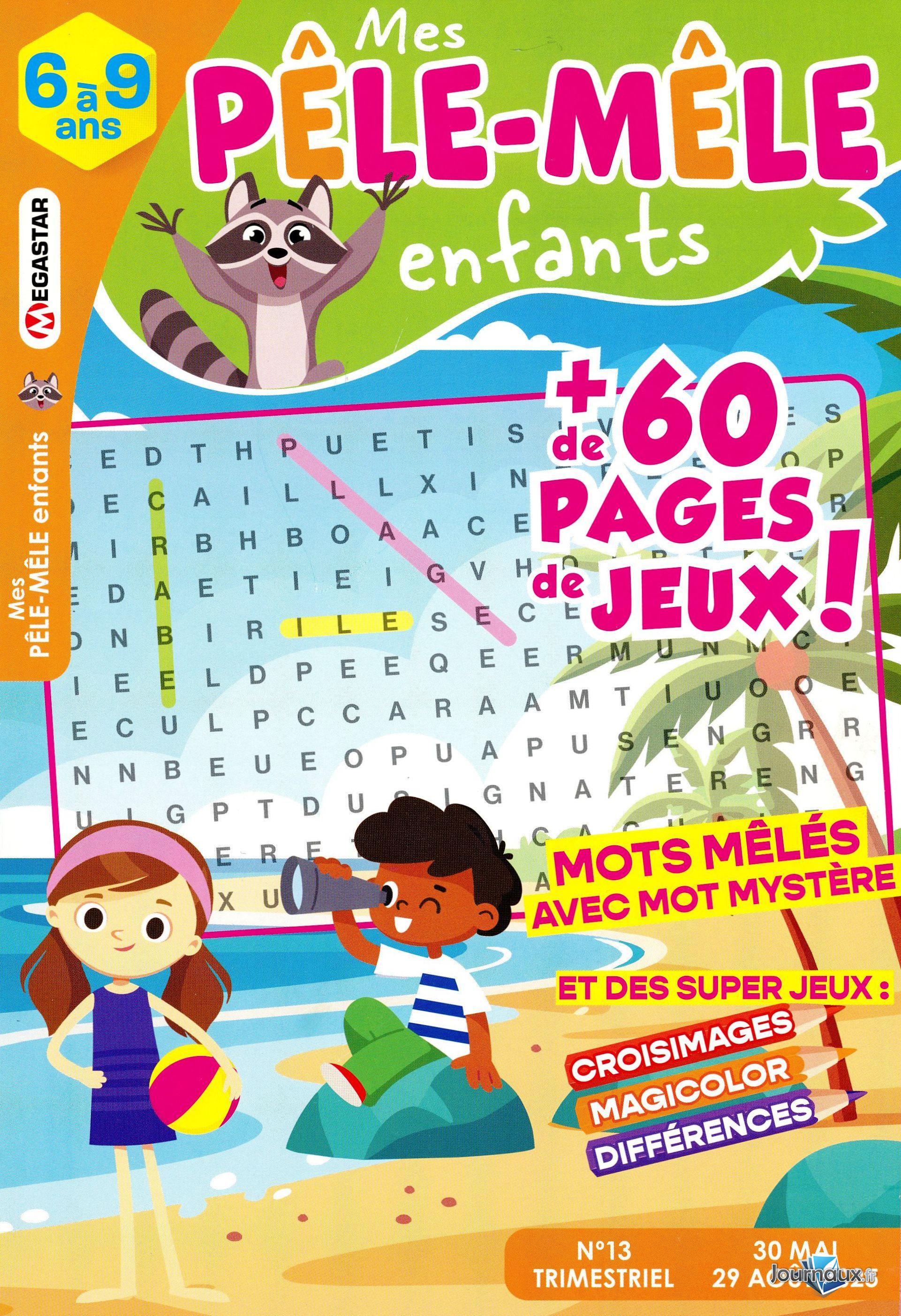 MG Mes Pêle-Mêle Enfants  6 à 9 ans  n° 13 2025-05-30