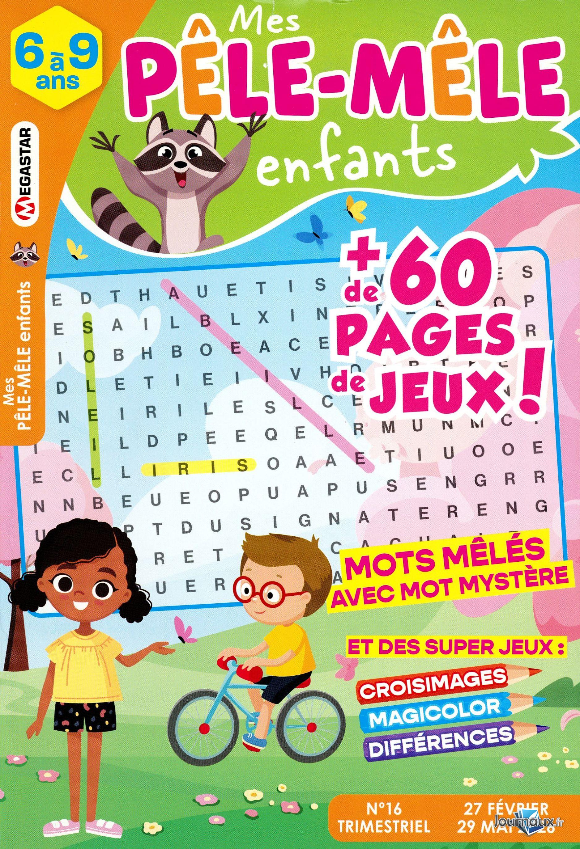 MG Mes Pêle-Mêle Enfants  6 à 9 ans  n° 16 2026-03-03