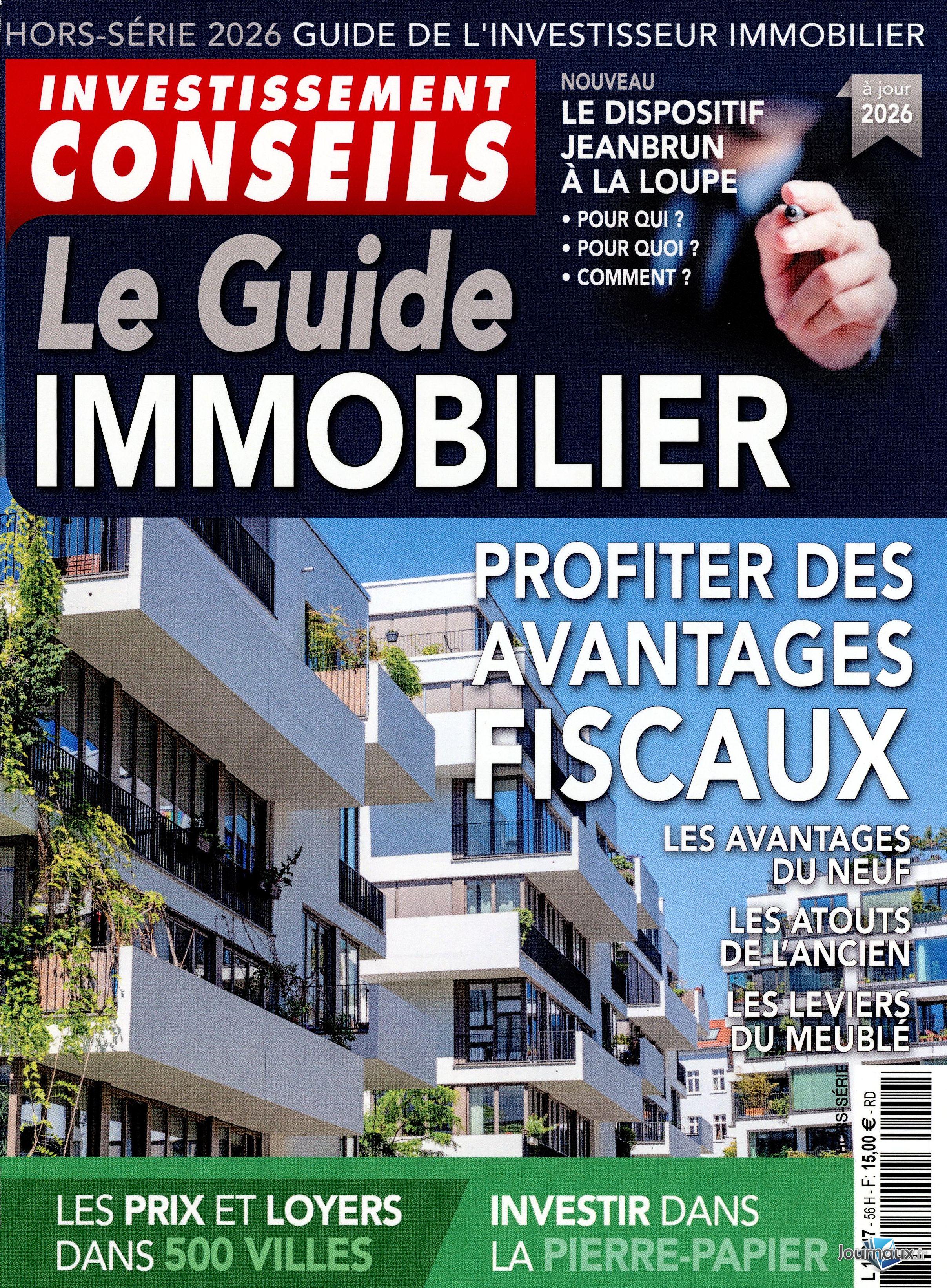 Investissement Conseils Hors-série n° 56 2026-04-21