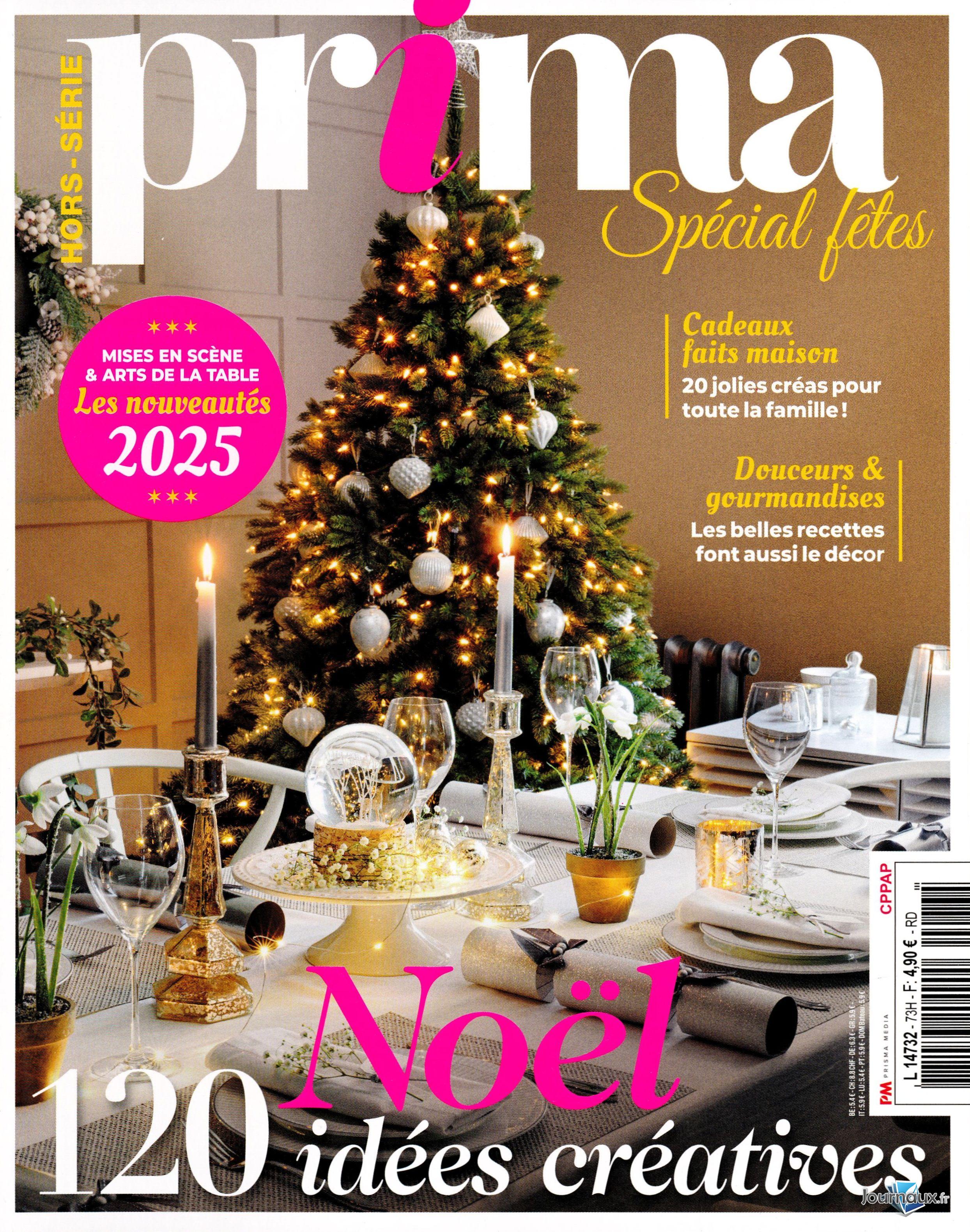 Prima + Prima Spécial Fêtes n° 519 2025-11-05