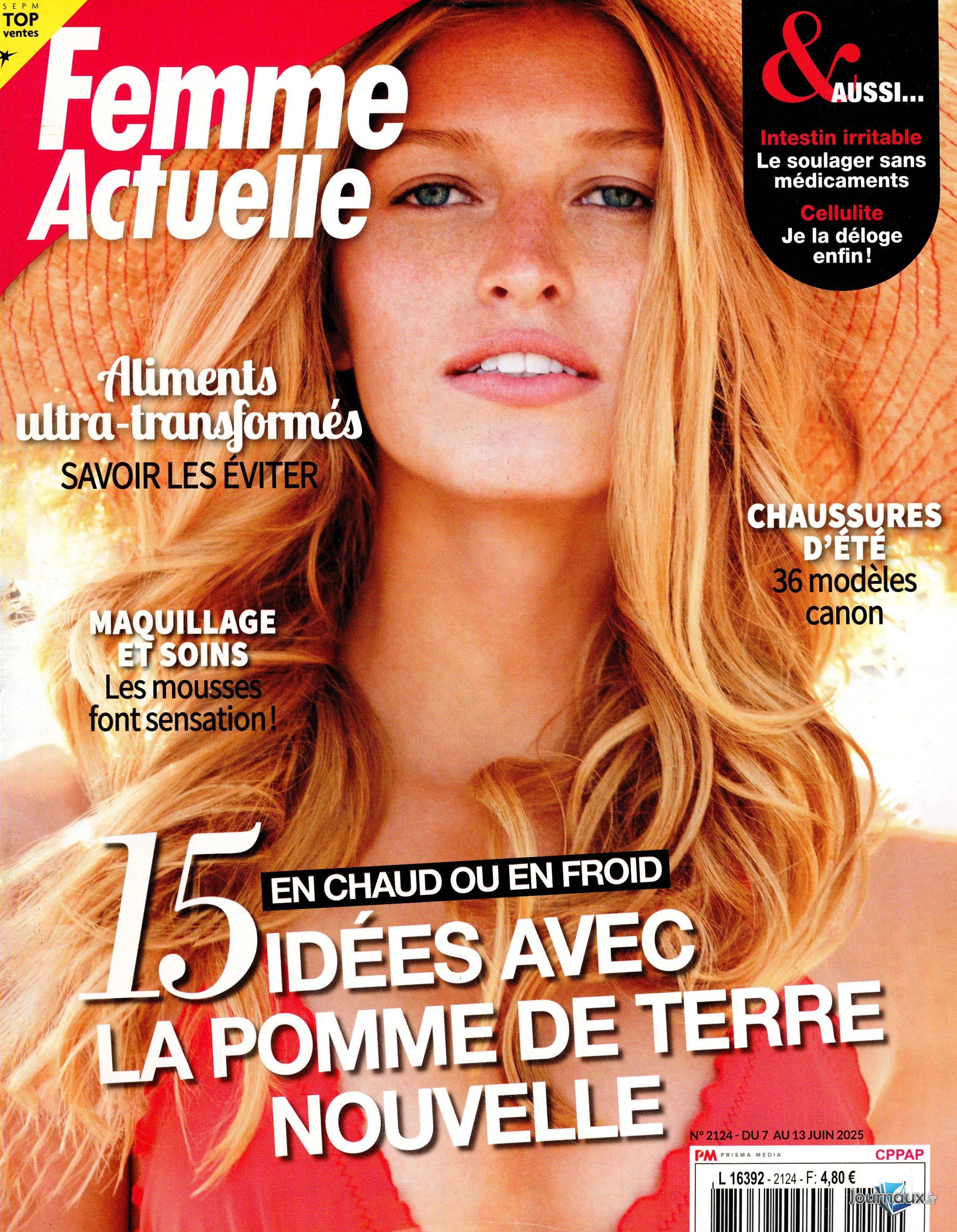 Femme Actuelle + Prima Pocket n° 2124 2025-06-07