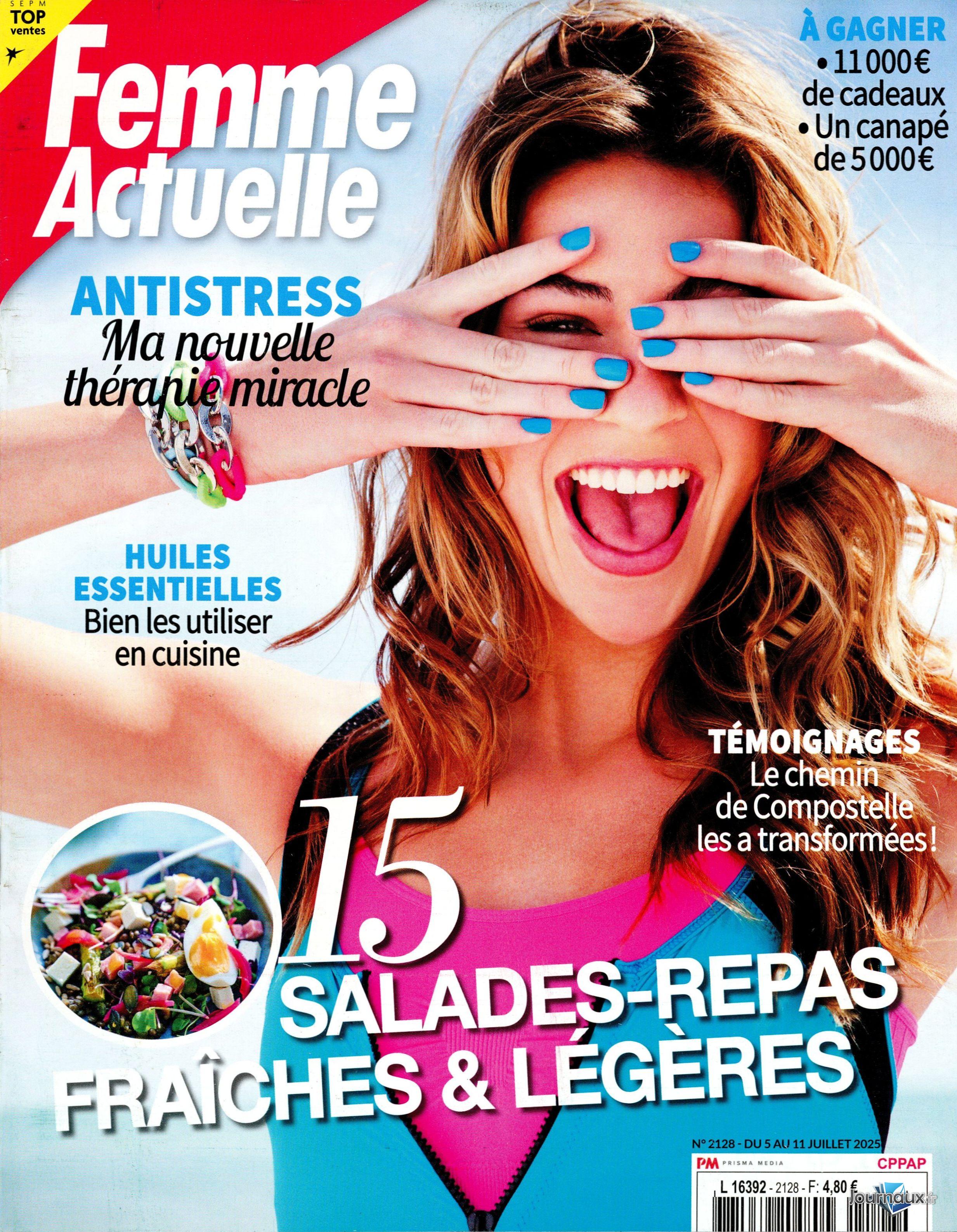 Femme Actuelle + Prima Pocket n° 2128 2025-07-05