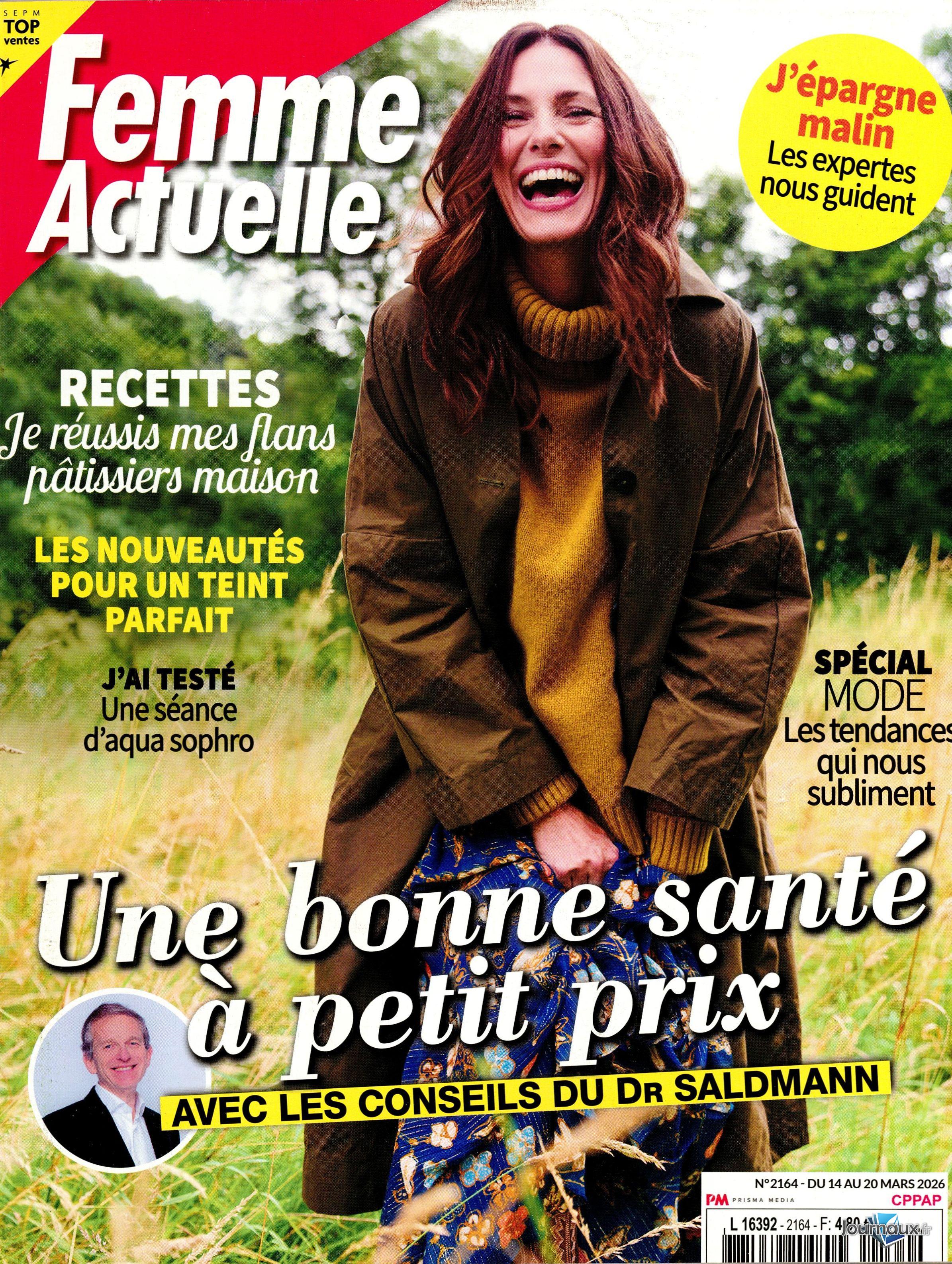 Femme Actuelle + Prima Pocket n° 2164 2026-03-14