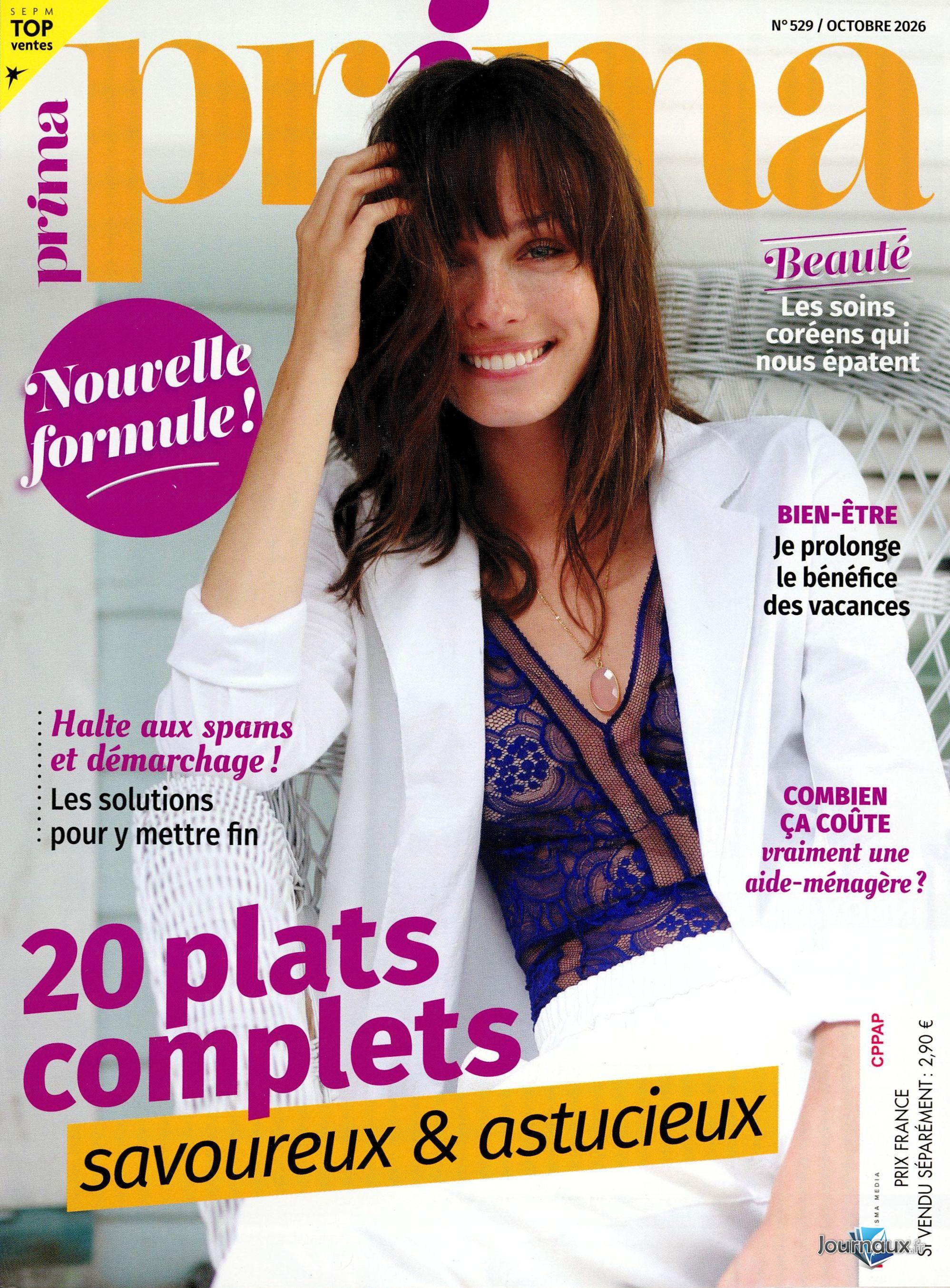 Femme Actuelle + Prima Pocket n° 2190 2026-09-12