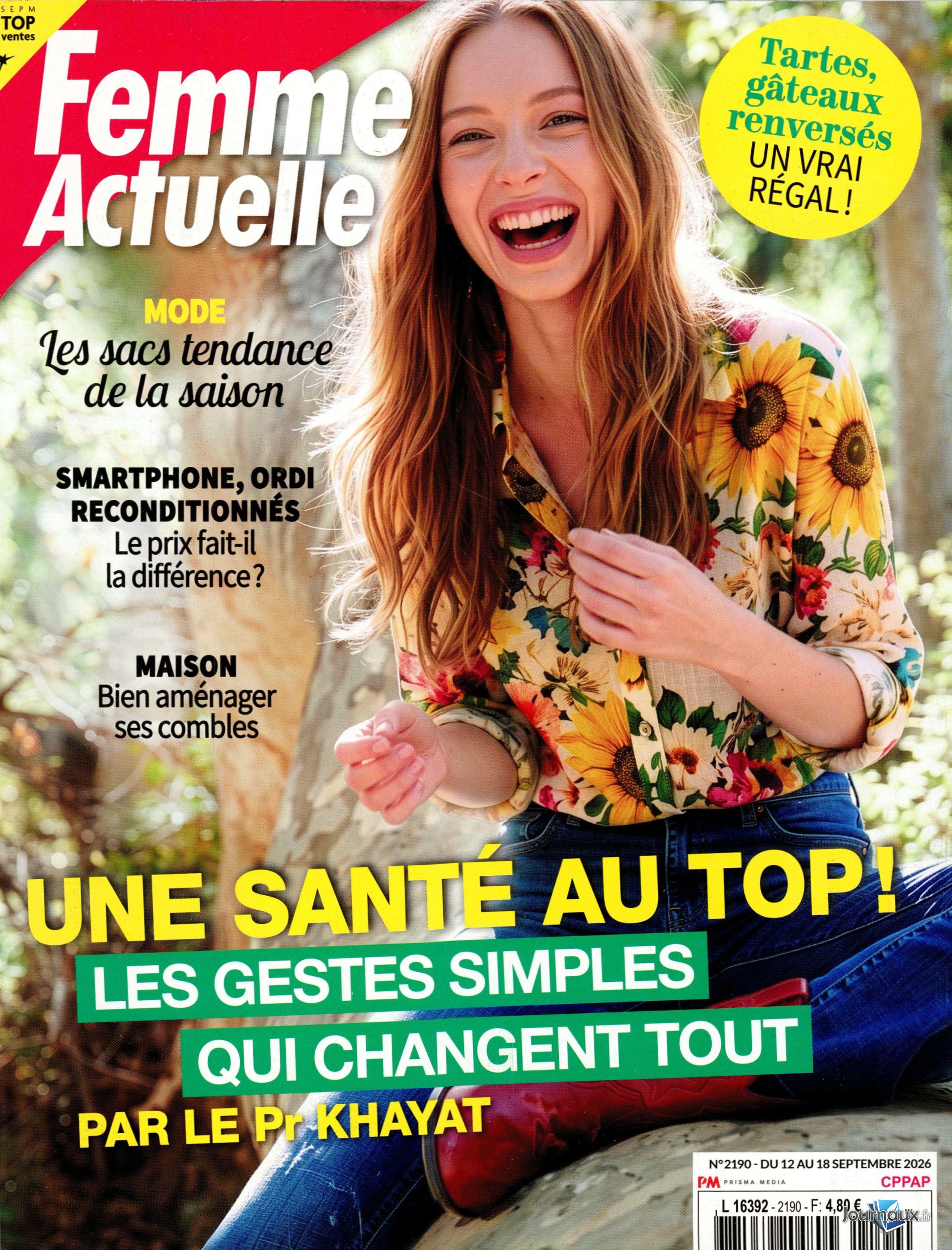 Femme Actuelle + Prima Pocket n° 2190 2026-09-12