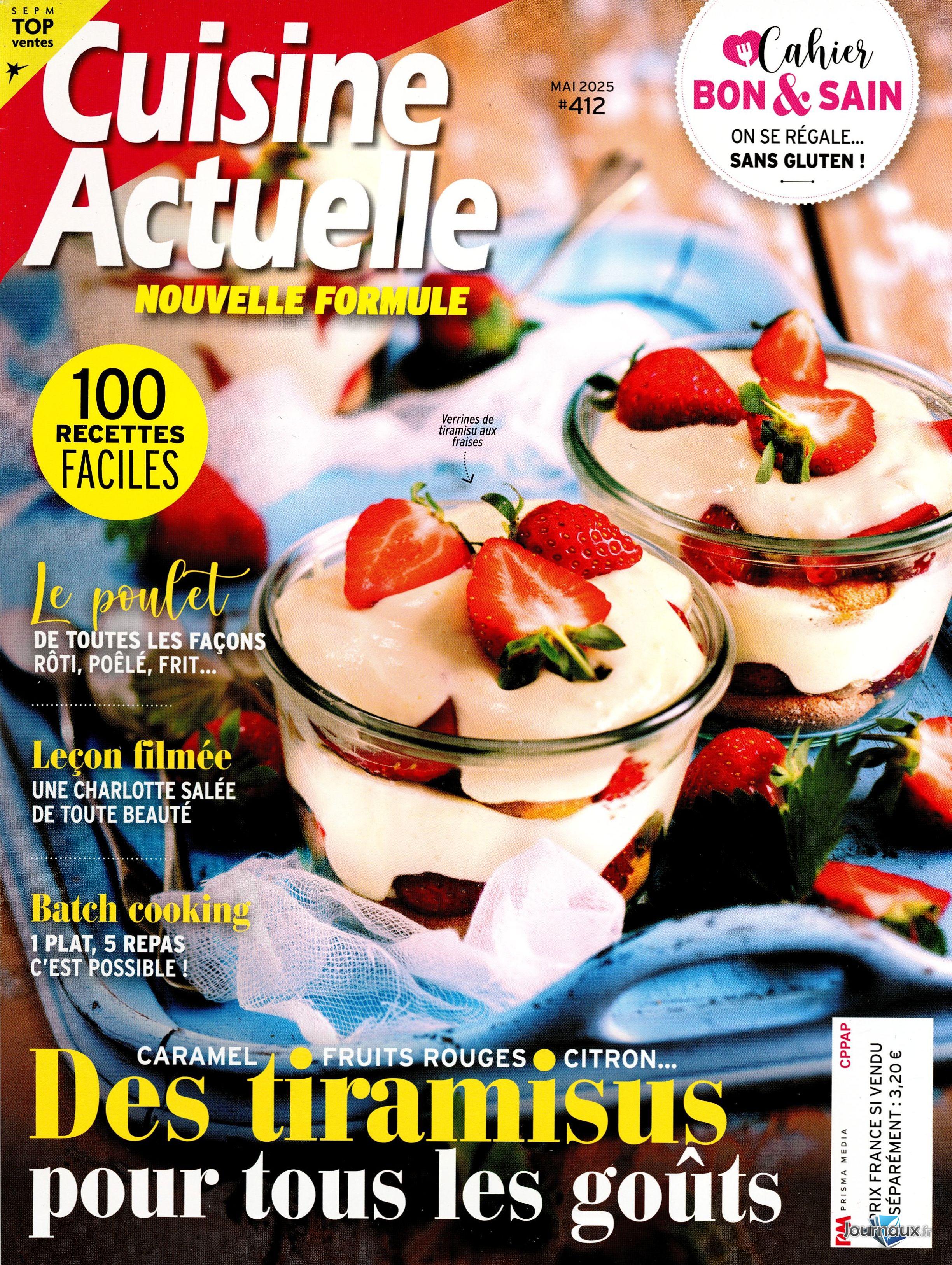 Femme Actuelle + Cuisine Actuelle n° 2117 2025-04-19