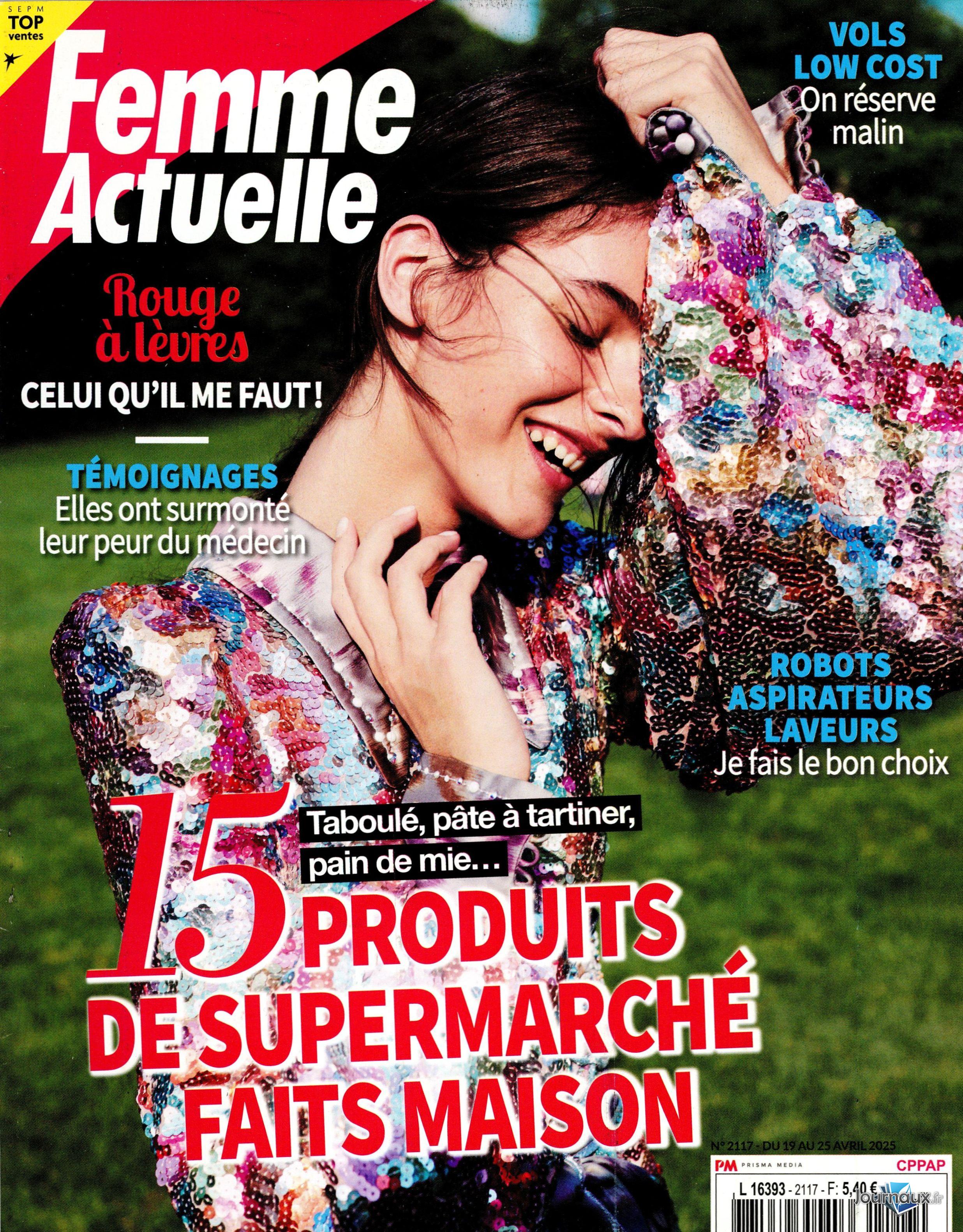 Femme Actuelle + Cuisine Actuelle n° 2117 2025-04-19