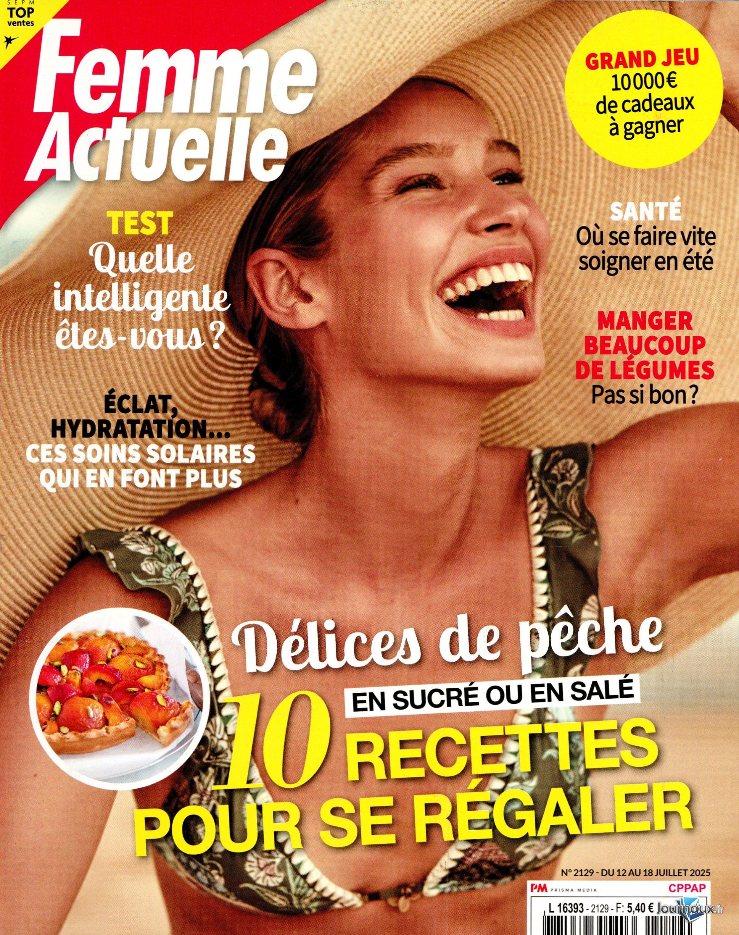 Femme Actuelle + Cuisine Actuelle n° 2129 2025-07-12