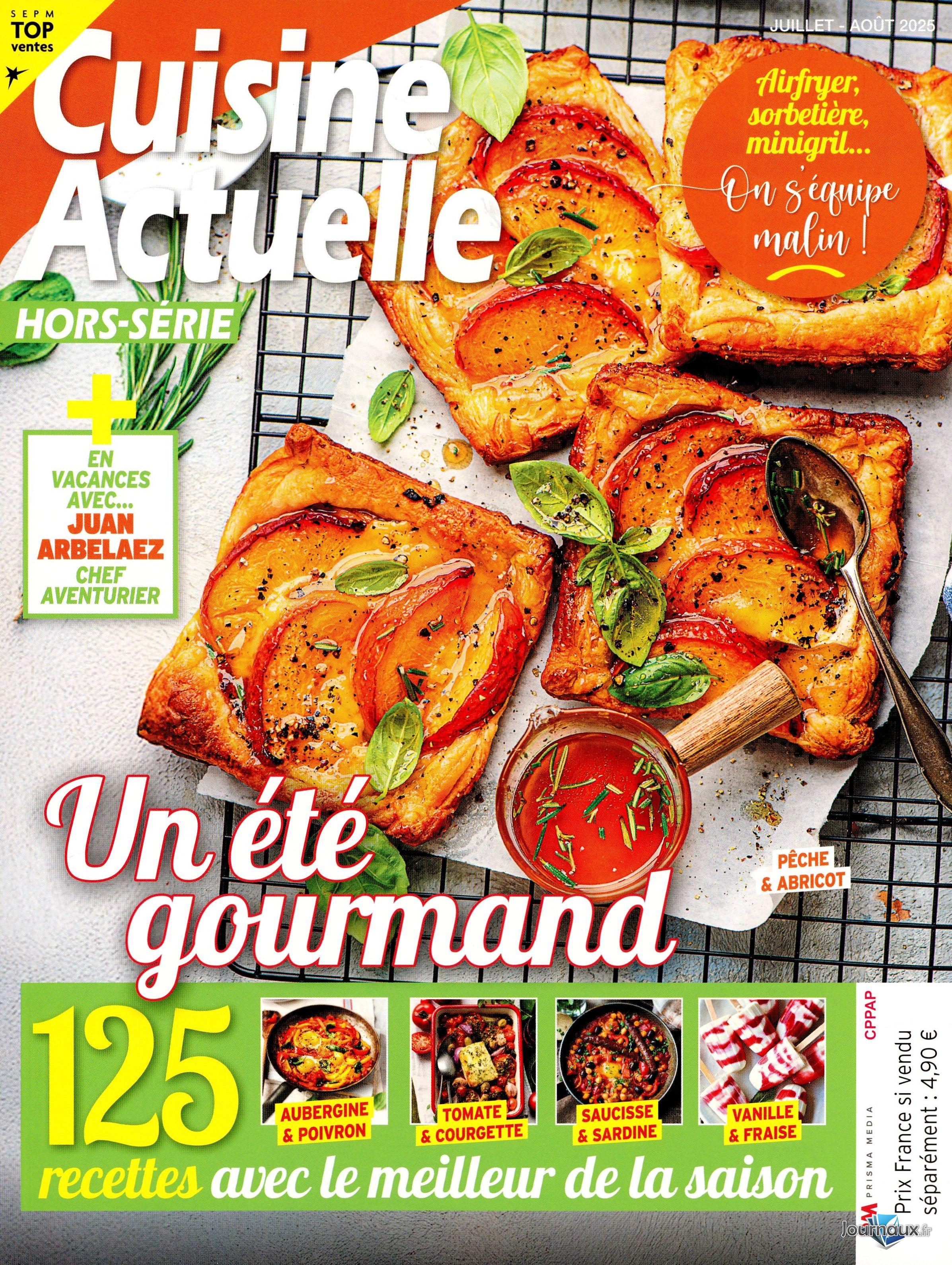 Femme Actuelle + Cuisine Actuelle Hors-Série n° 2131 2025-07-26