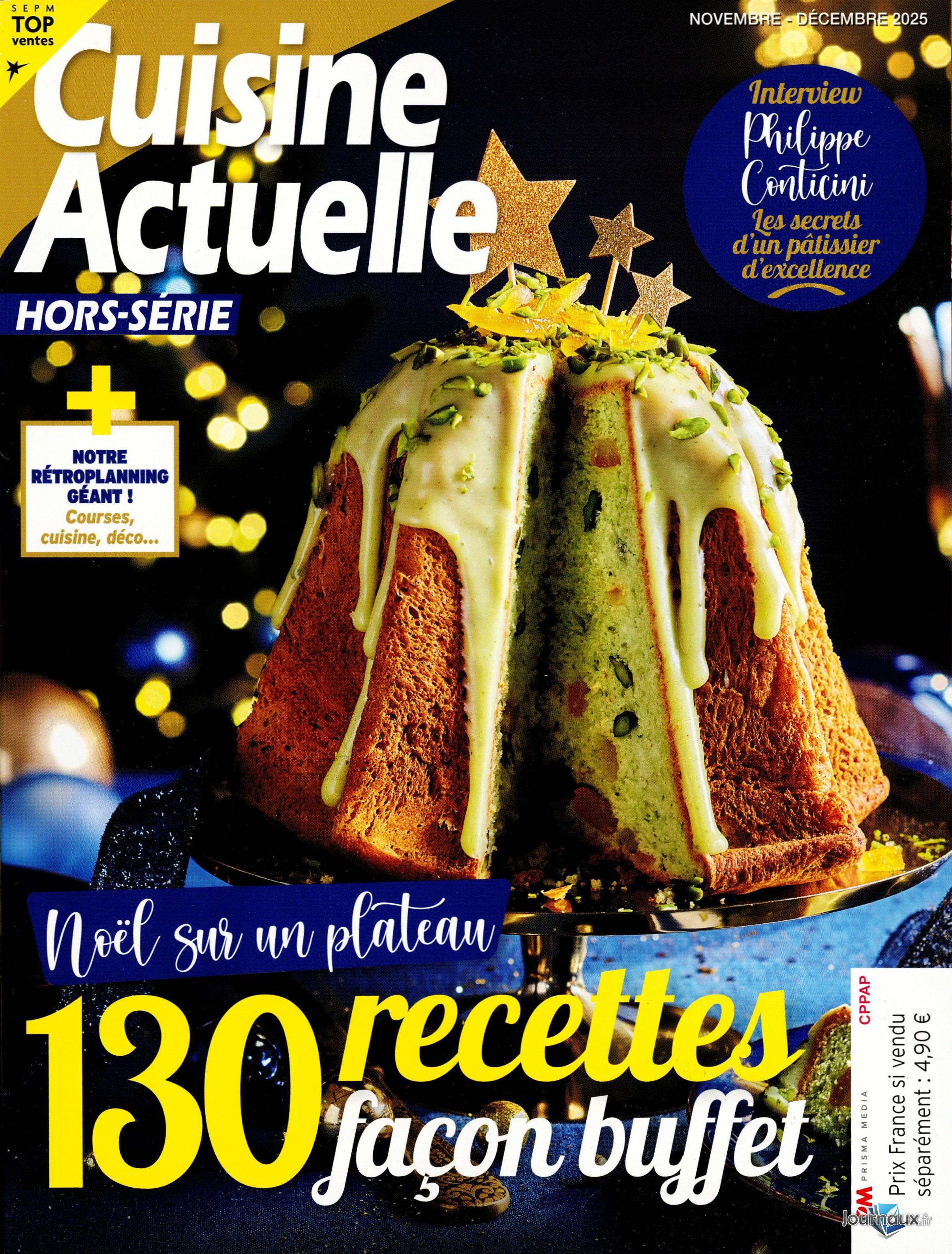 Femme Actuelle + Cuisine Actuelle Hors-Série n° 2147 2025-11-15