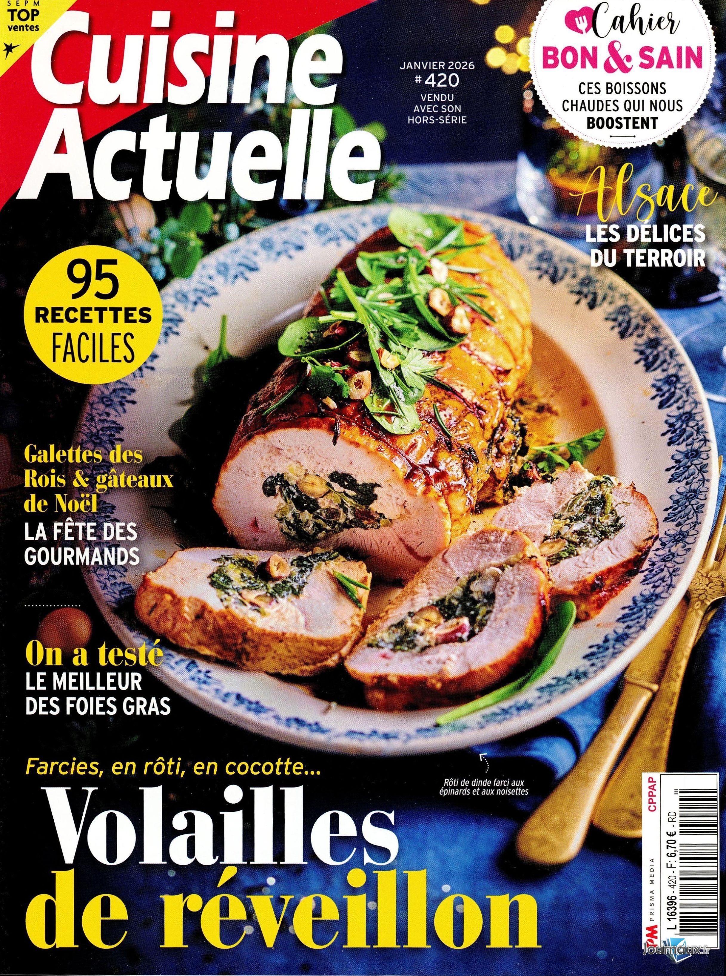 Cuisine Actuelle + Cuisine Actuelle Hors-Série n° 420 2025-12-03