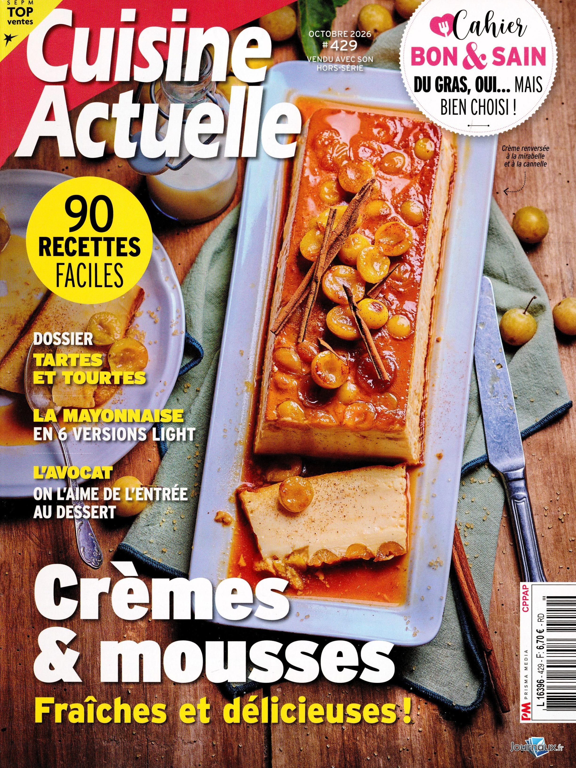 Cuisine Actuelle + Cuisine Actuelle Hors-Série n° 429 2026-09-04