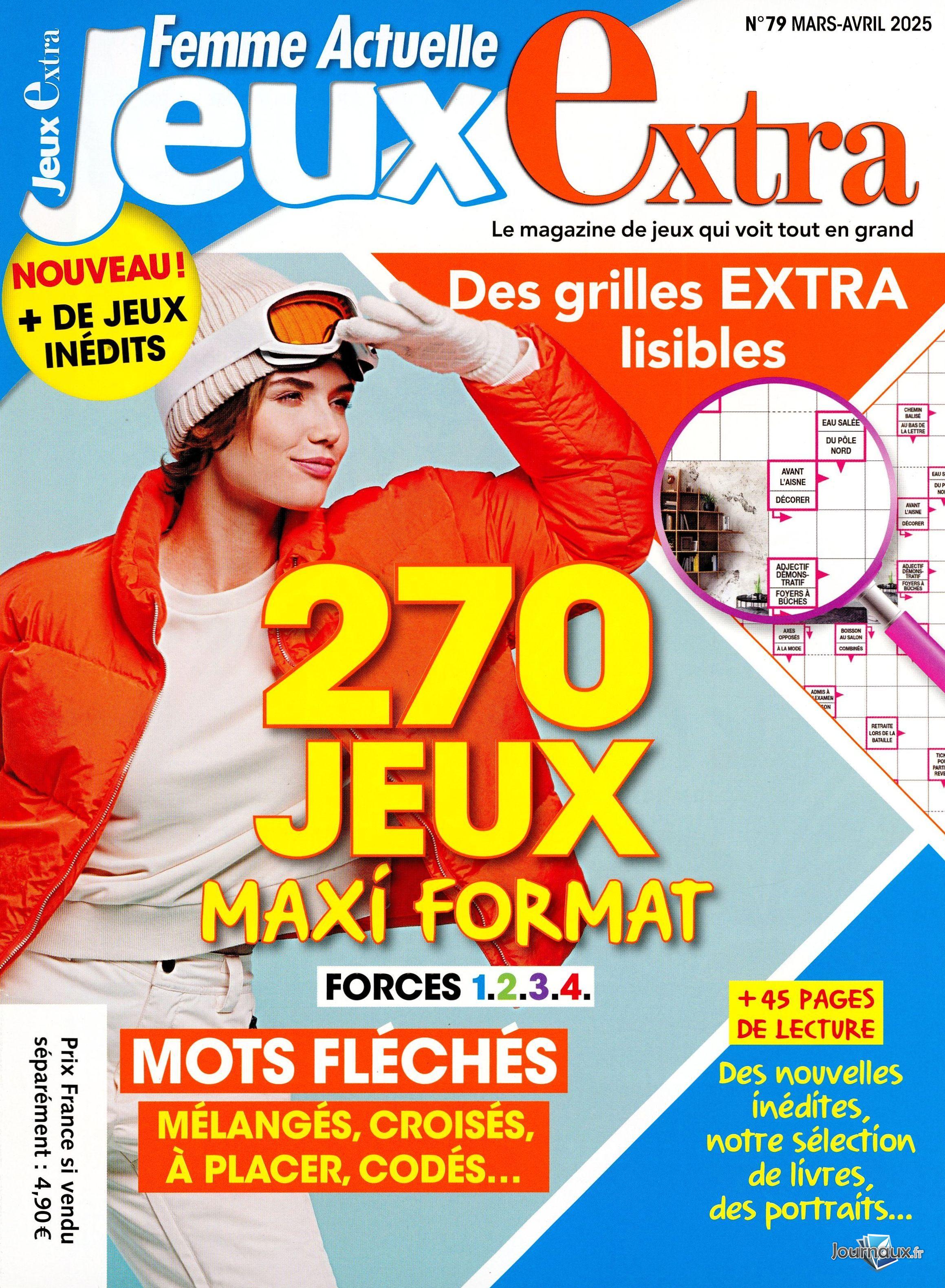 Femme Actuelle Jeux Hors-Série + Femme Actuelle Jeux Extra n° 114 2025-03-12