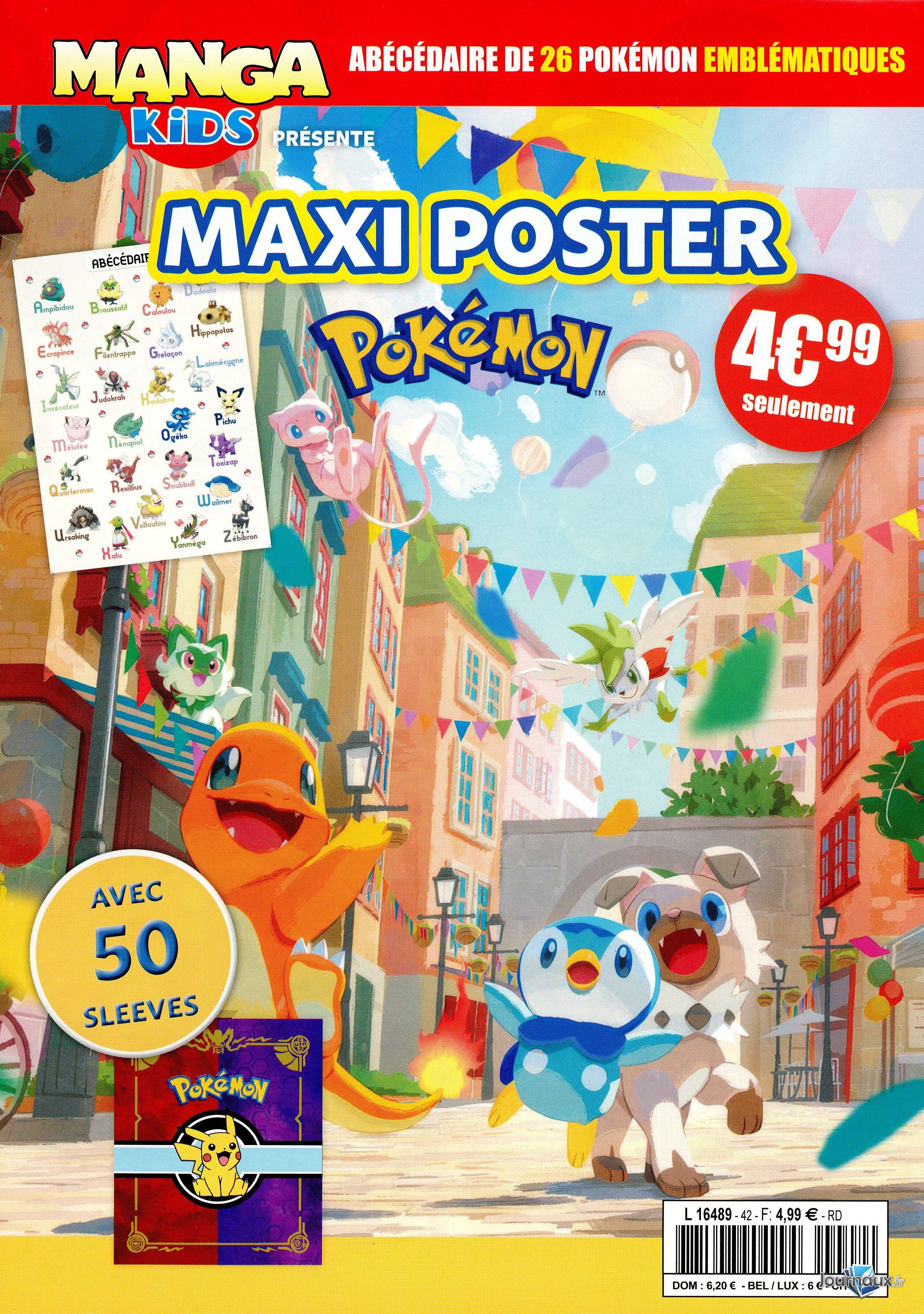 Manga Kids - Maxi Poster pokémon n° 42 2026-09-17